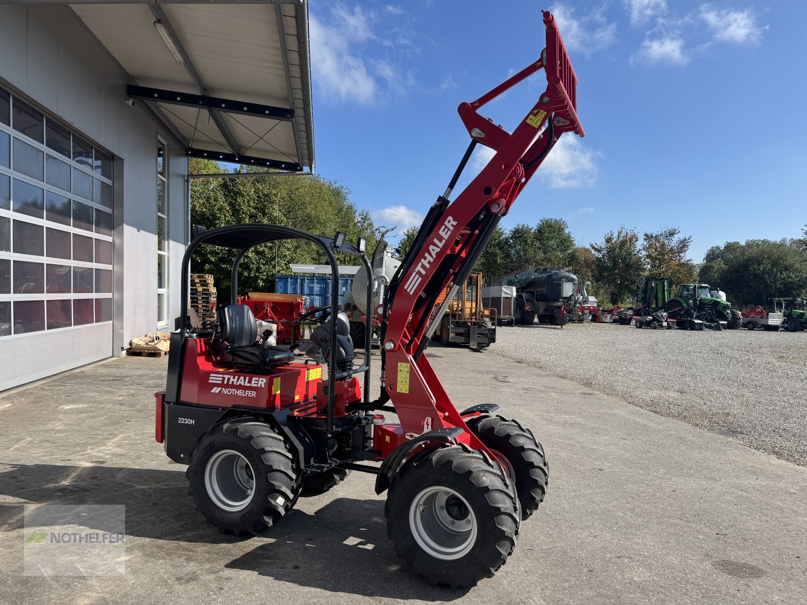 Hoflader of the type Thaler 2230 H, Neumaschine in Pforzen (Picture 9)