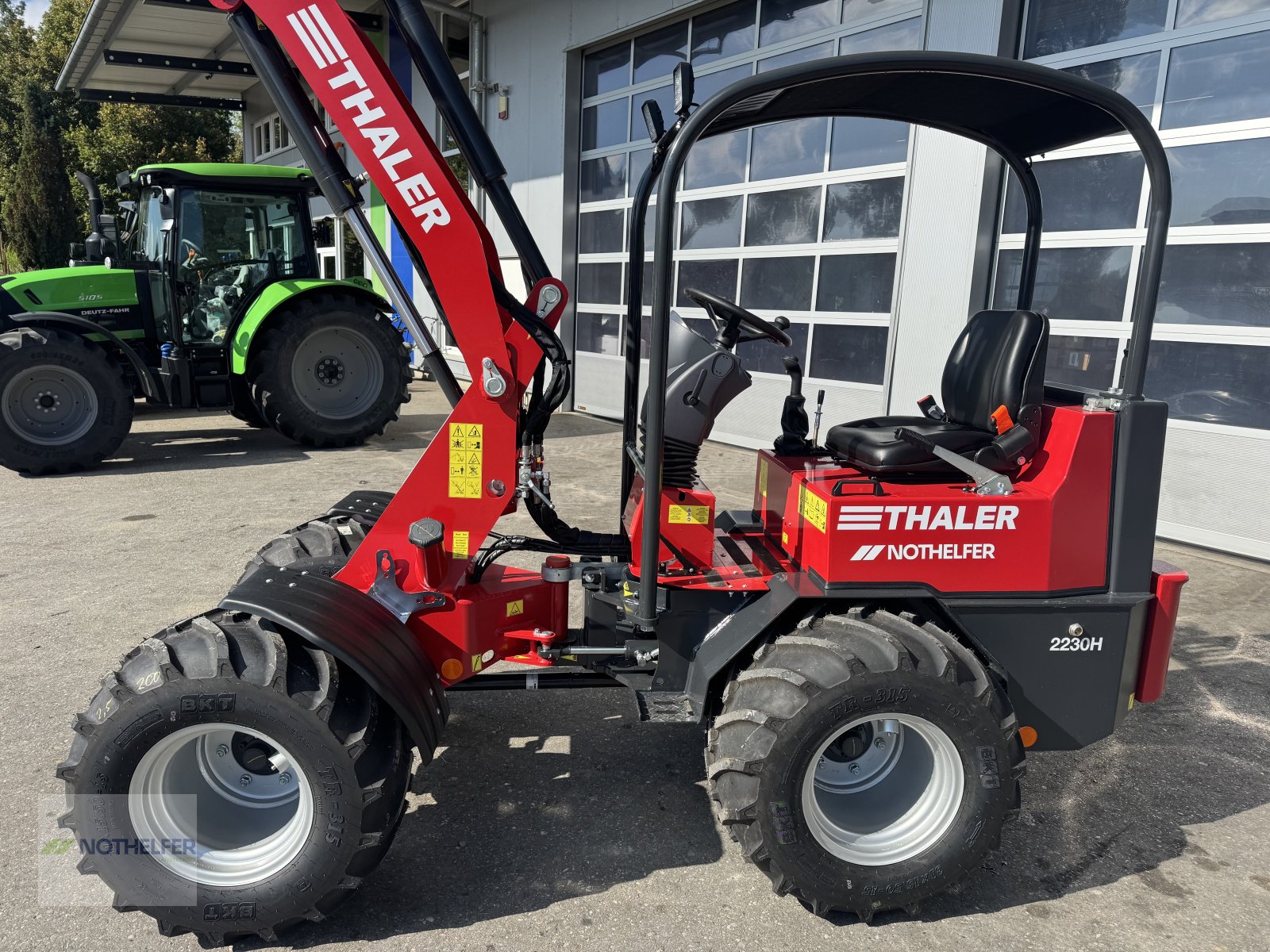 Hoflader of the type Thaler 2230 H, Neumaschine in Pforzen (Picture 10)