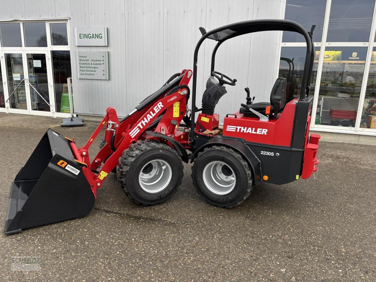 Hoflader of the type Thaler 2230 S derated, Neumaschine in Herbrechtingen (Picture 10)