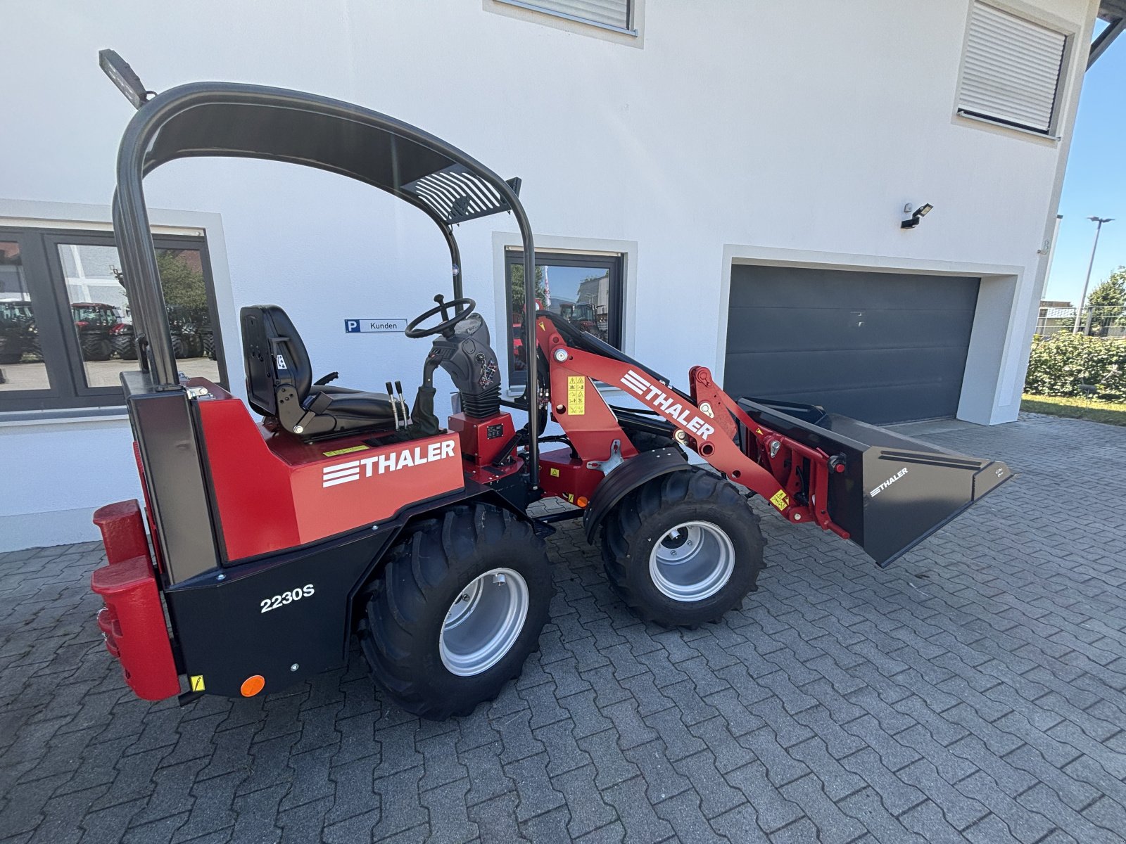 Hoflader a típus Thaler 2230 S, Neumaschine ekkor: Deggendorf (Kép 2)