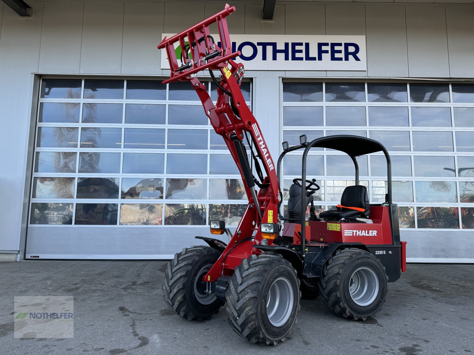 Hoflader des Typs Thaler 2230 S, Neumaschine in Pforzen (Bild 11)