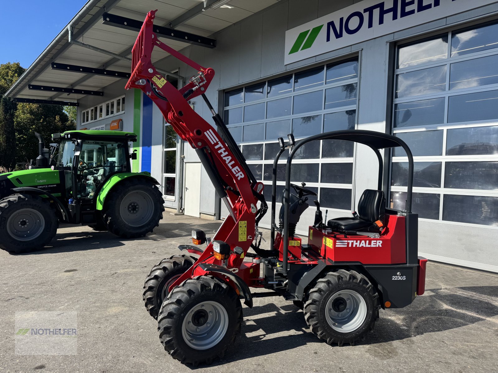 Hoflader of the type Thaler 2230 S, Neumaschine in Pforzen (Picture 4)