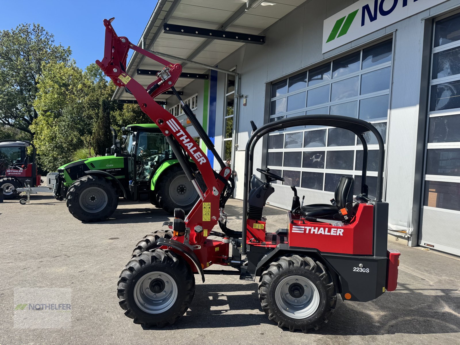 Hoflader of the type Thaler 2230 S, Neumaschine in Pforzen (Picture 5)