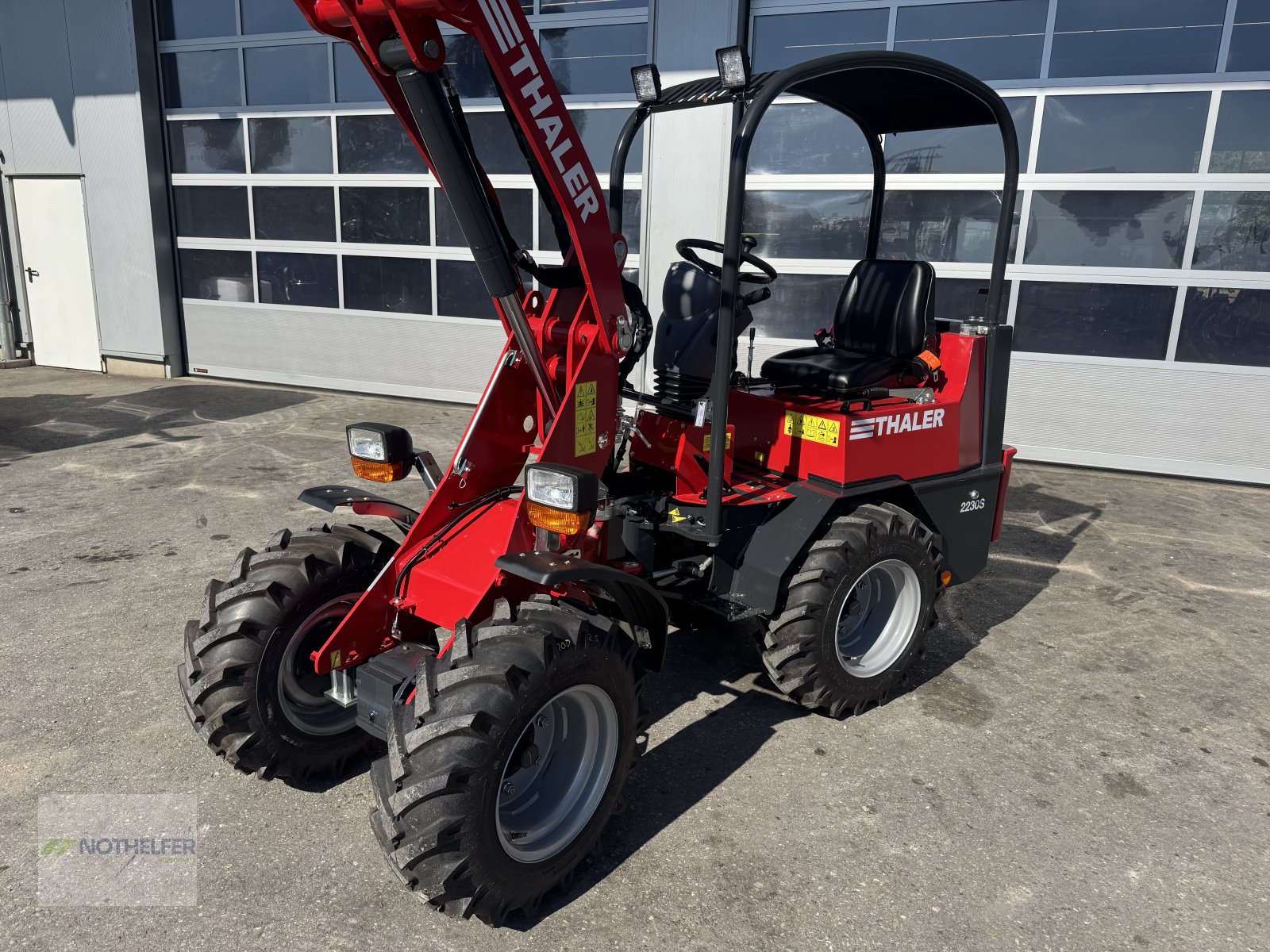 Hoflader of the type Thaler 2230 S, Neumaschine in Pforzen (Picture 7)