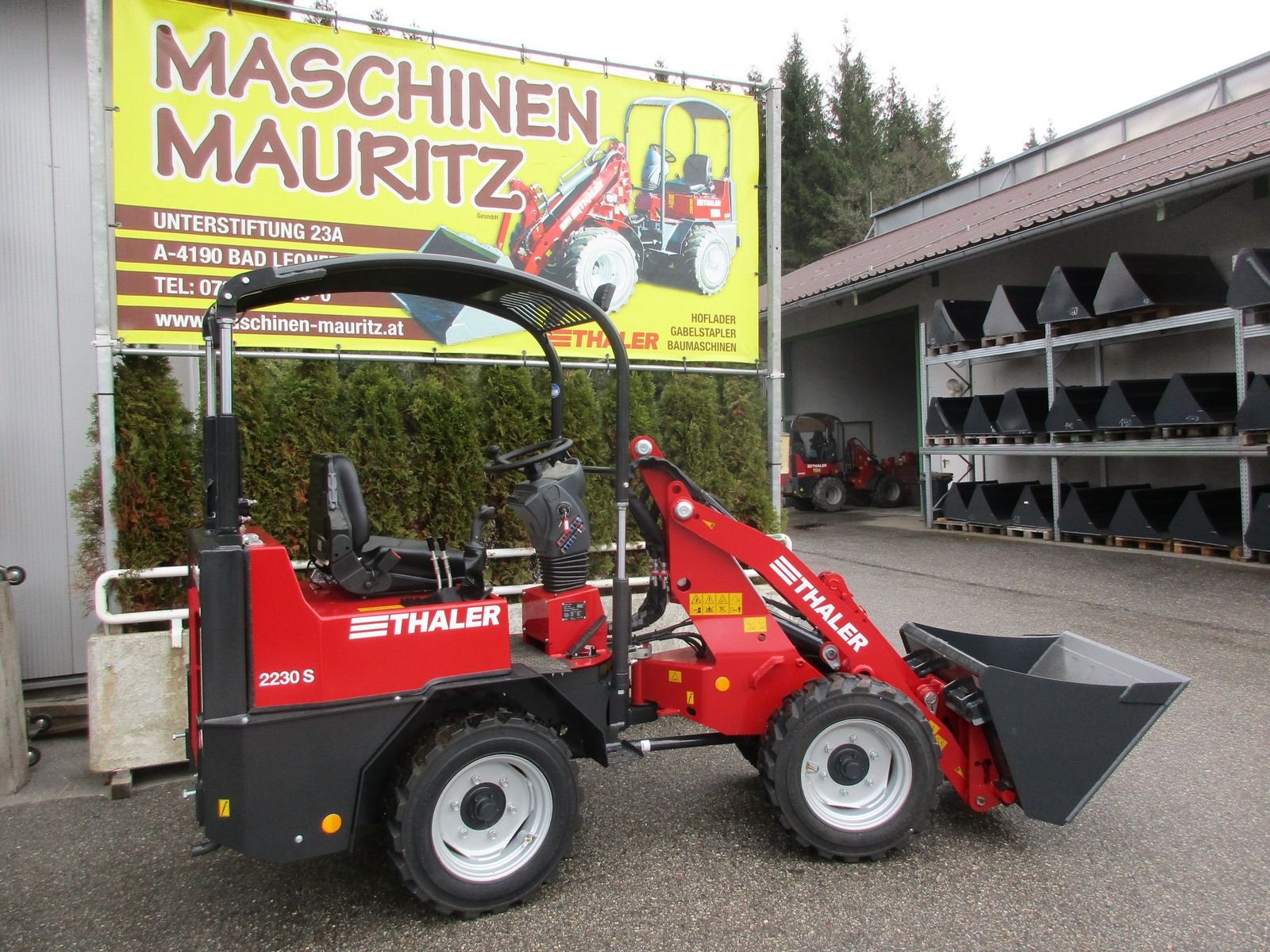 Hoflader of the type Thaler 2230 S, Gebrauchtmaschine in Bad Leonfelden (Picture 9)