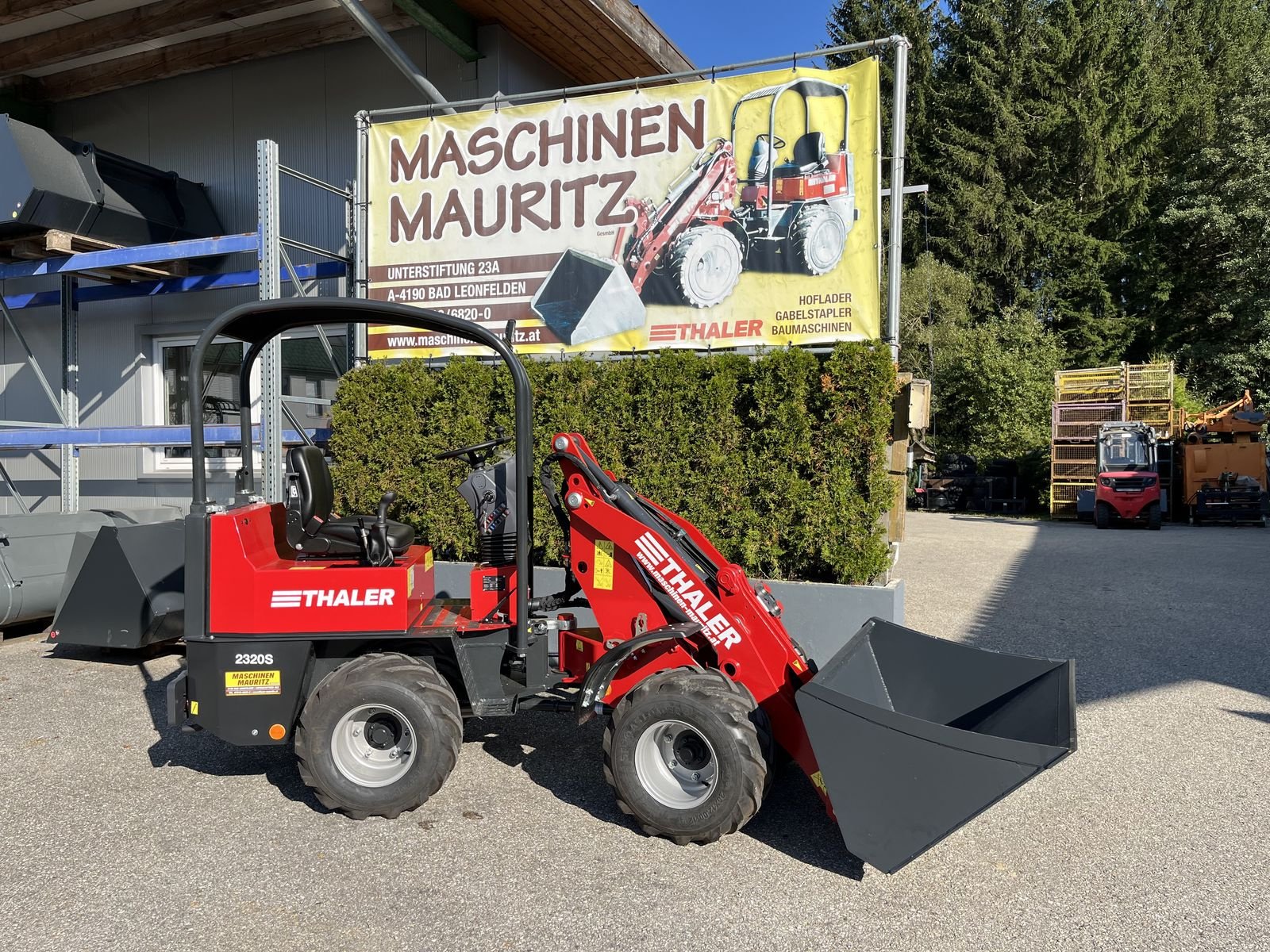 Hoflader of the type Thaler 2320/S, Neumaschine in Bad Leonfelden (Picture 15)