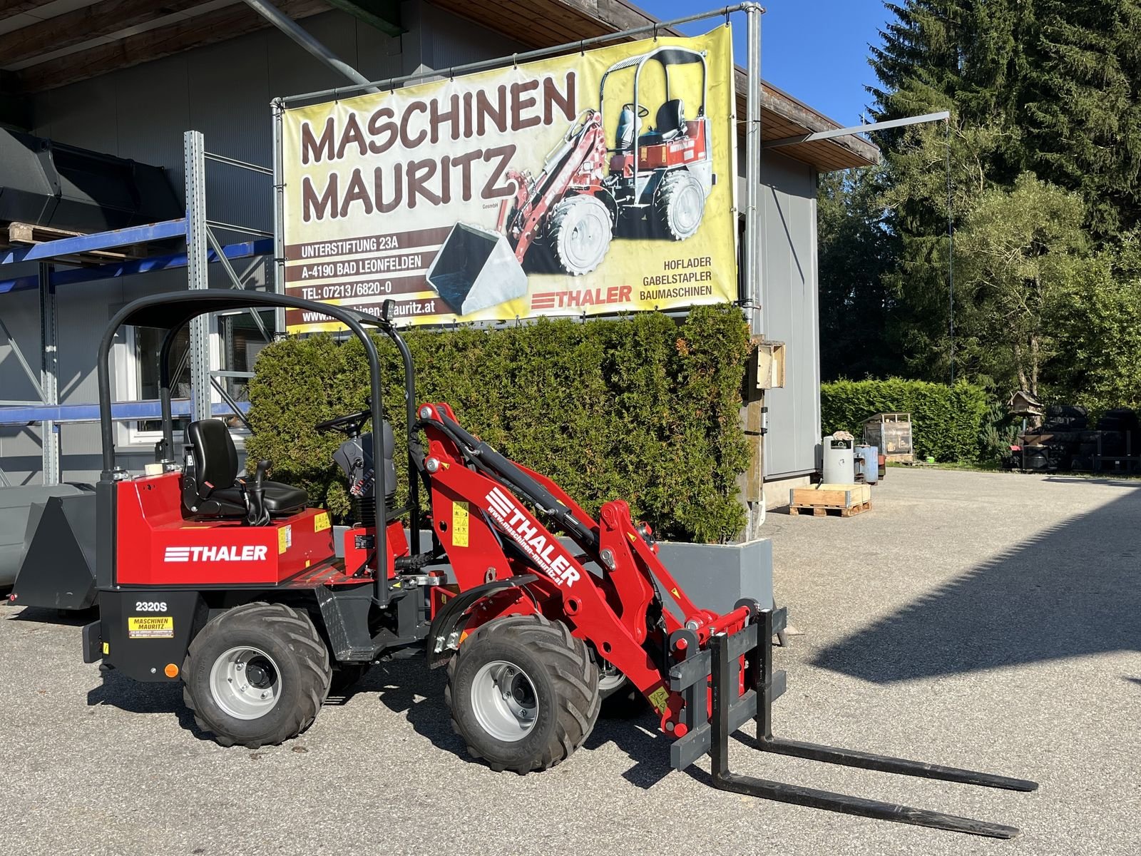 Hoflader of the type Thaler 2320/S, Neumaschine in Bad Leonfelden (Picture 9)