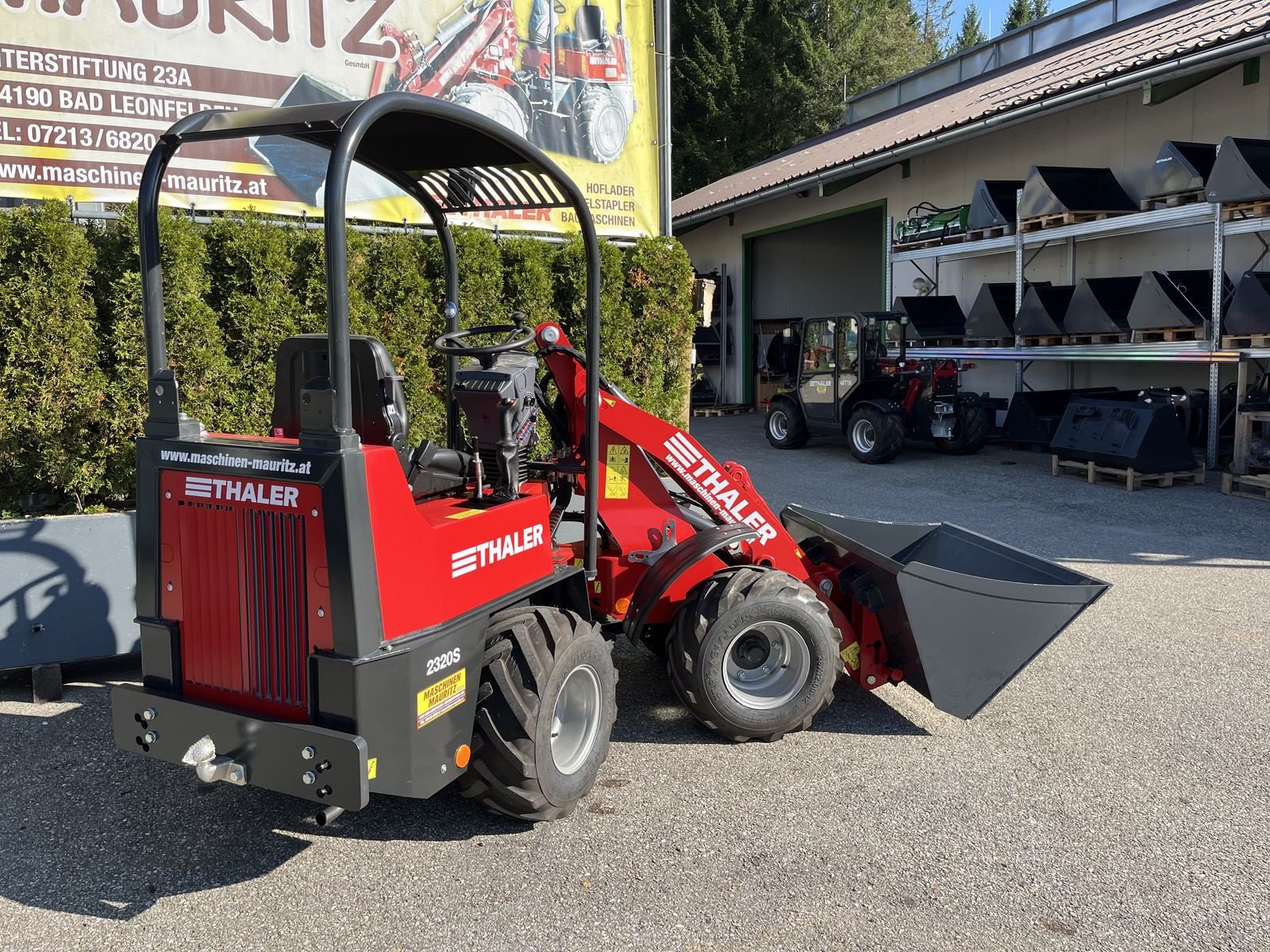 Hoflader of the type Thaler 2320/S, Neumaschine in Bad Leonfelden (Picture 17)