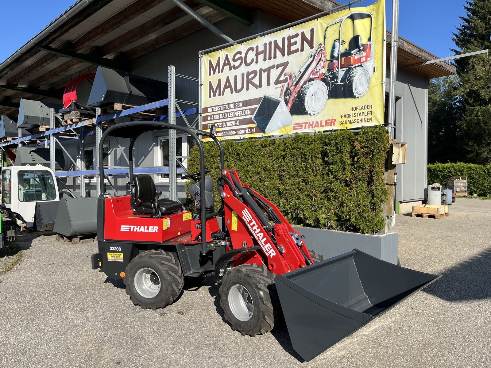 Hoflader of the type Thaler 2320/S, Neumaschine in Bad Leonfelden (Picture 16)