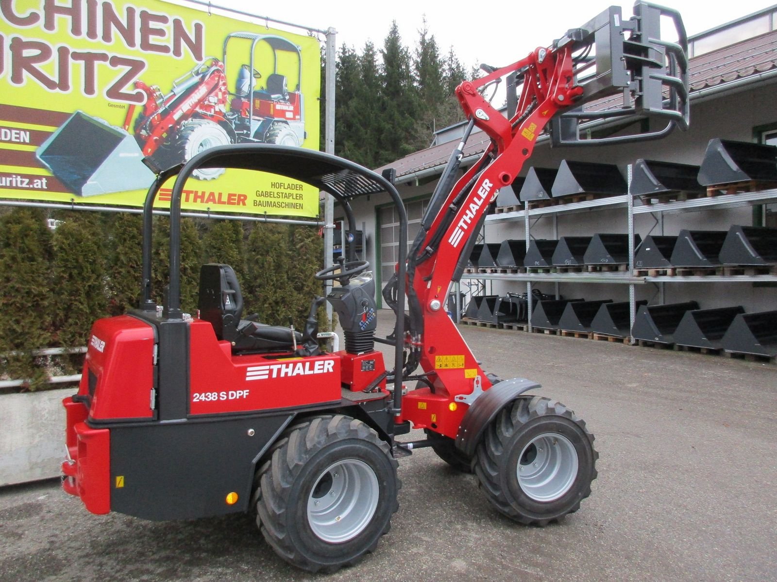 Hoflader a típus Thaler 2438  S DPF, Gebrauchtmaschine ekkor: Bad Leonfelden (Kép 8)