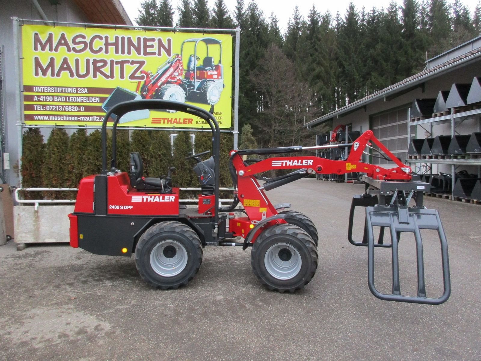 Hoflader a típus Thaler 2438  S DPF, Gebrauchtmaschine ekkor: Bad Leonfelden (Kép 11)