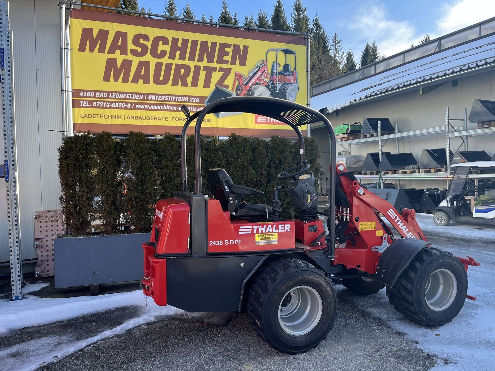 Hoflader типа Thaler 2438  S DPF, Gebrauchtmaschine в Bad Leonfelden (Фотография 2)