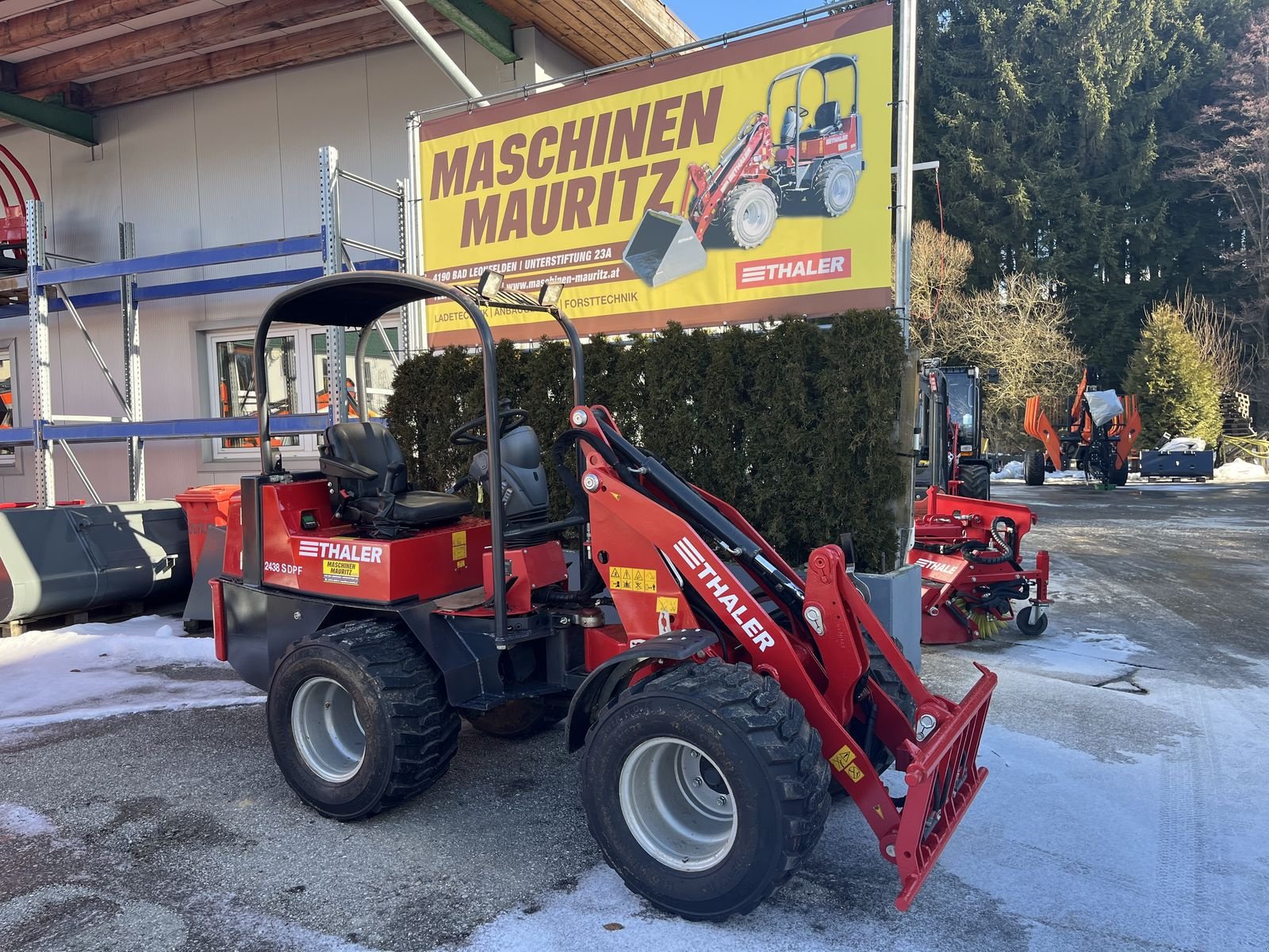 Hoflader типа Thaler 2438  S DPF, Gebrauchtmaschine в Bad Leonfelden (Фотография 1)