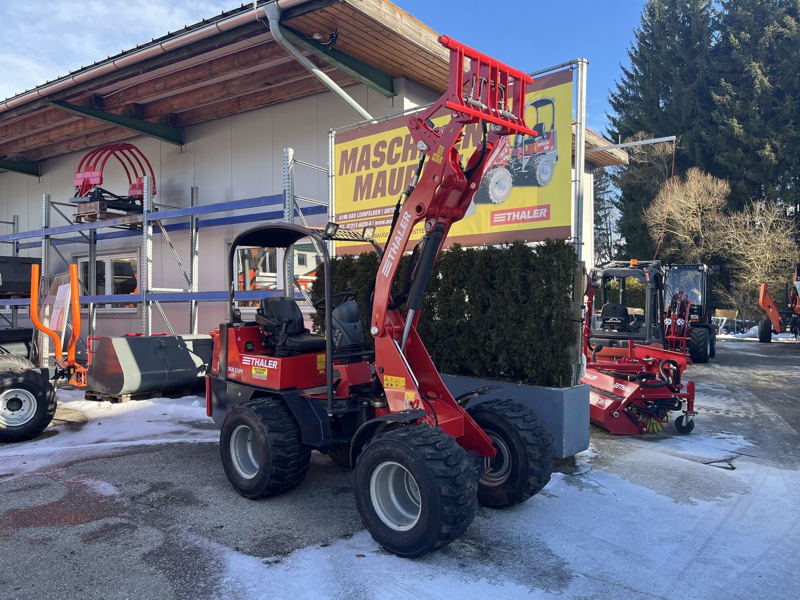 Hoflader типа Thaler 2438  S DPF, Gebrauchtmaschine в Bad Leonfelden (Фотография 11)