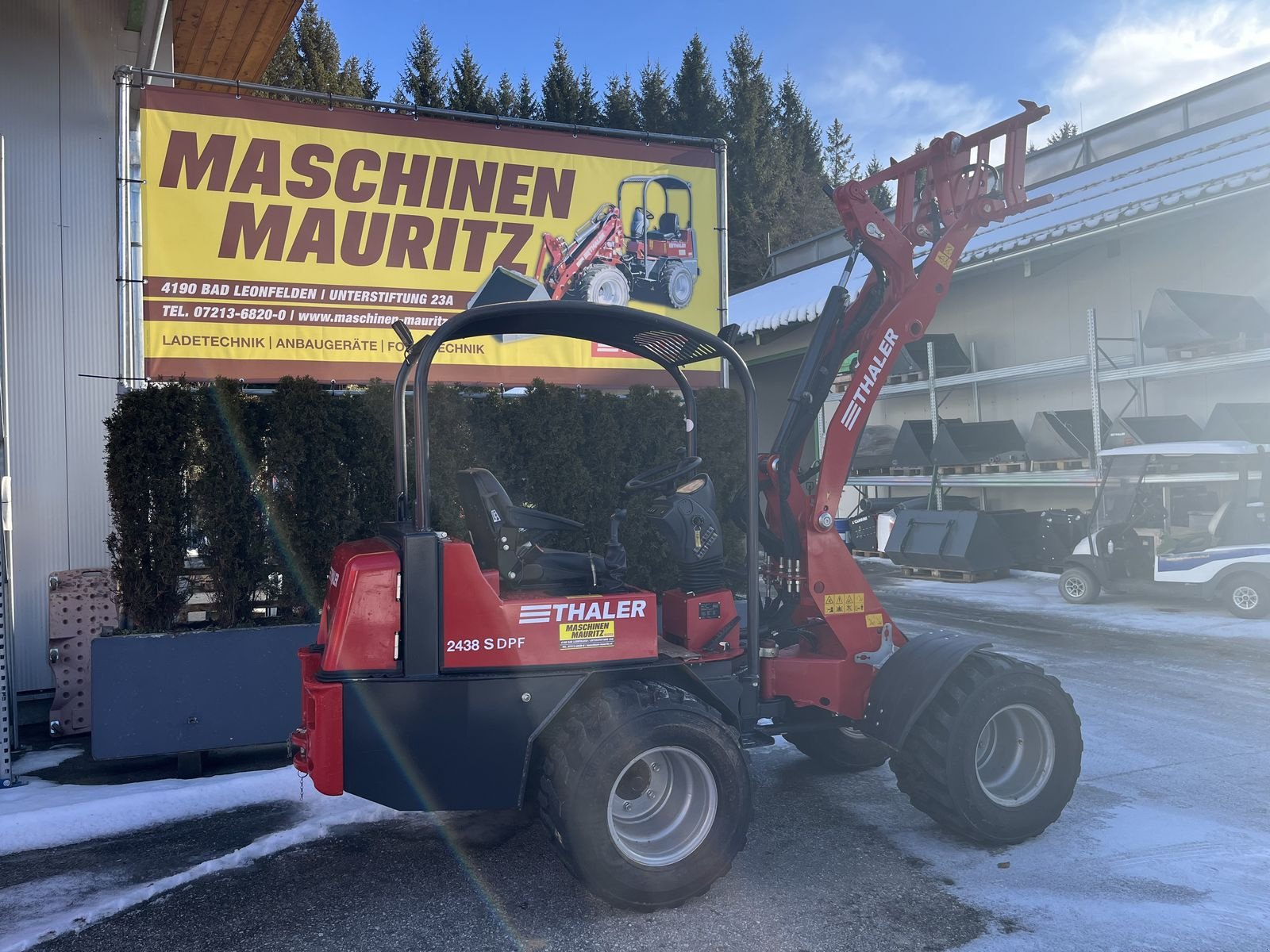 Hoflader типа Thaler 2438  S DPF, Gebrauchtmaschine в Bad Leonfelden (Фотография 12)