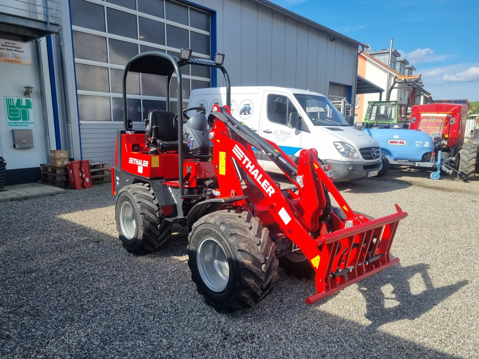 Hoflader typu Thaler 2438 S, Neumaschine w Sölden (Zdjęcie 3)