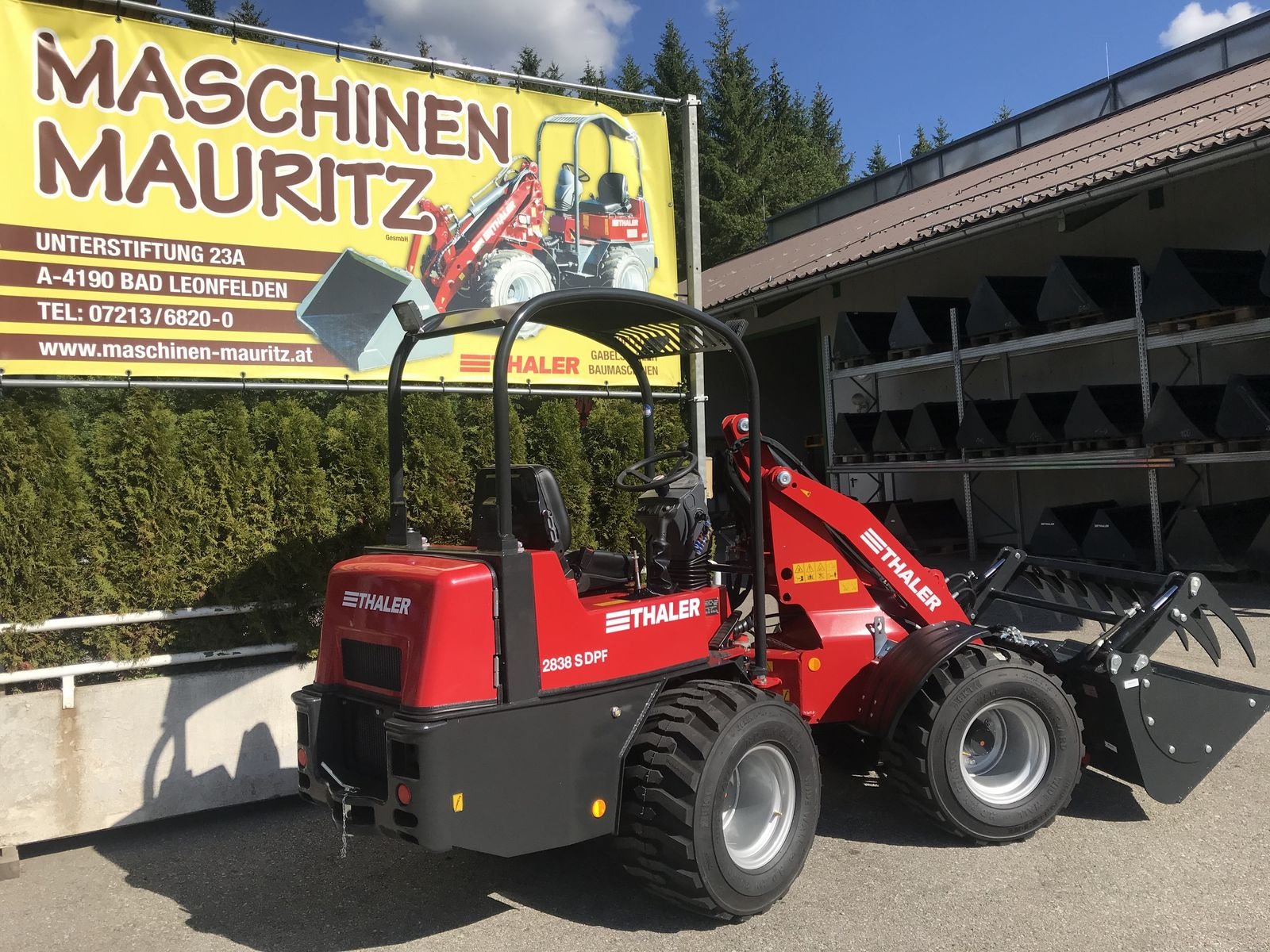 Hoflader of the type Thaler 2838 S DPF, Gebrauchtmaschine in Bad Leonfelden (Picture 2)