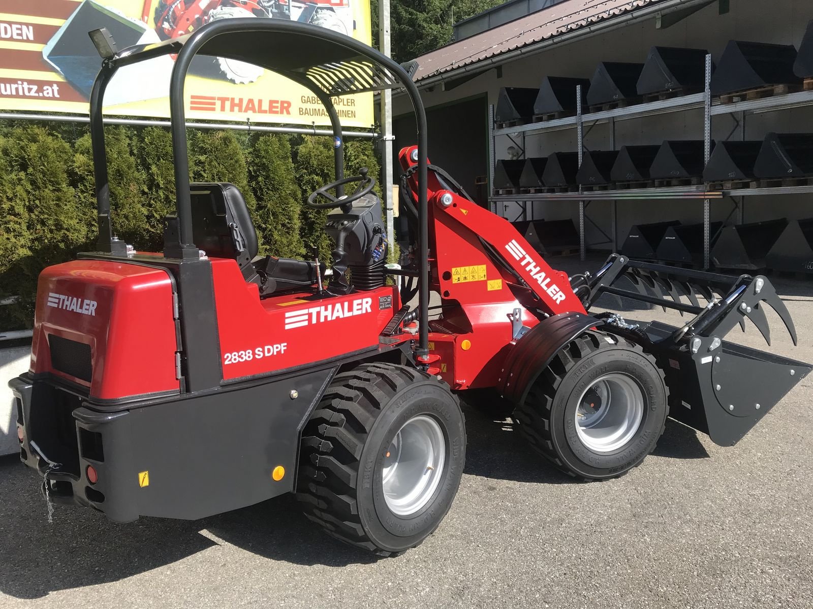 Hoflader typu Thaler 2838 S DPF, Gebrauchtmaschine v Bad Leonfelden (Obrázek 12)