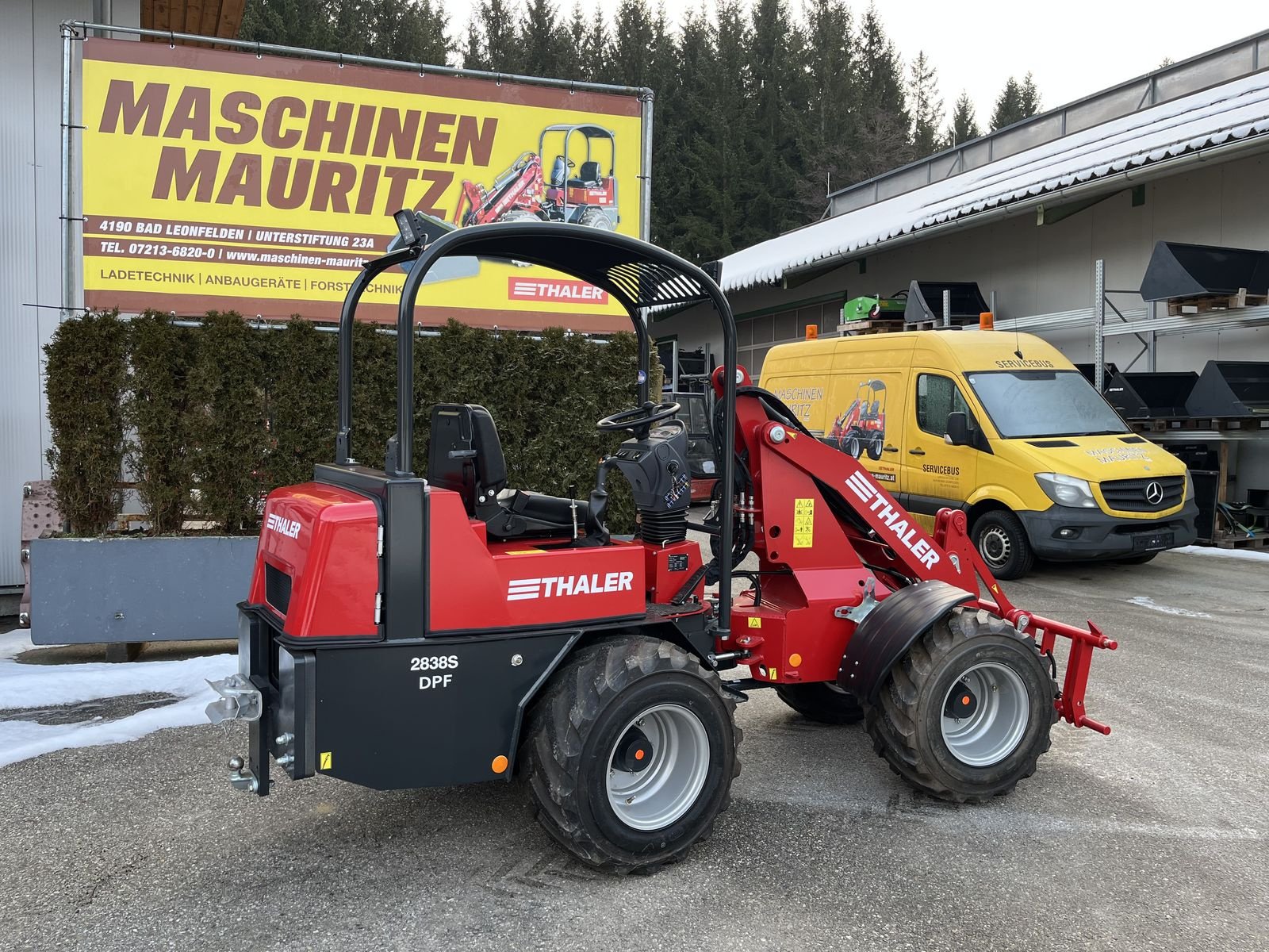 Hoflader du type Thaler 2838 S DPF, Neumaschine en Bad Leonfelden (Photo 2)