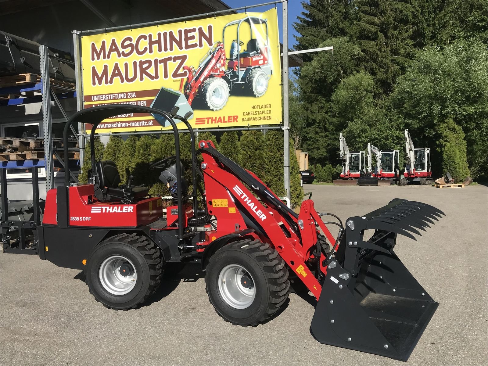 Hoflader типа Thaler 2838 S DPF, Neumaschine в Bad Leonfelden (Фотография 18)