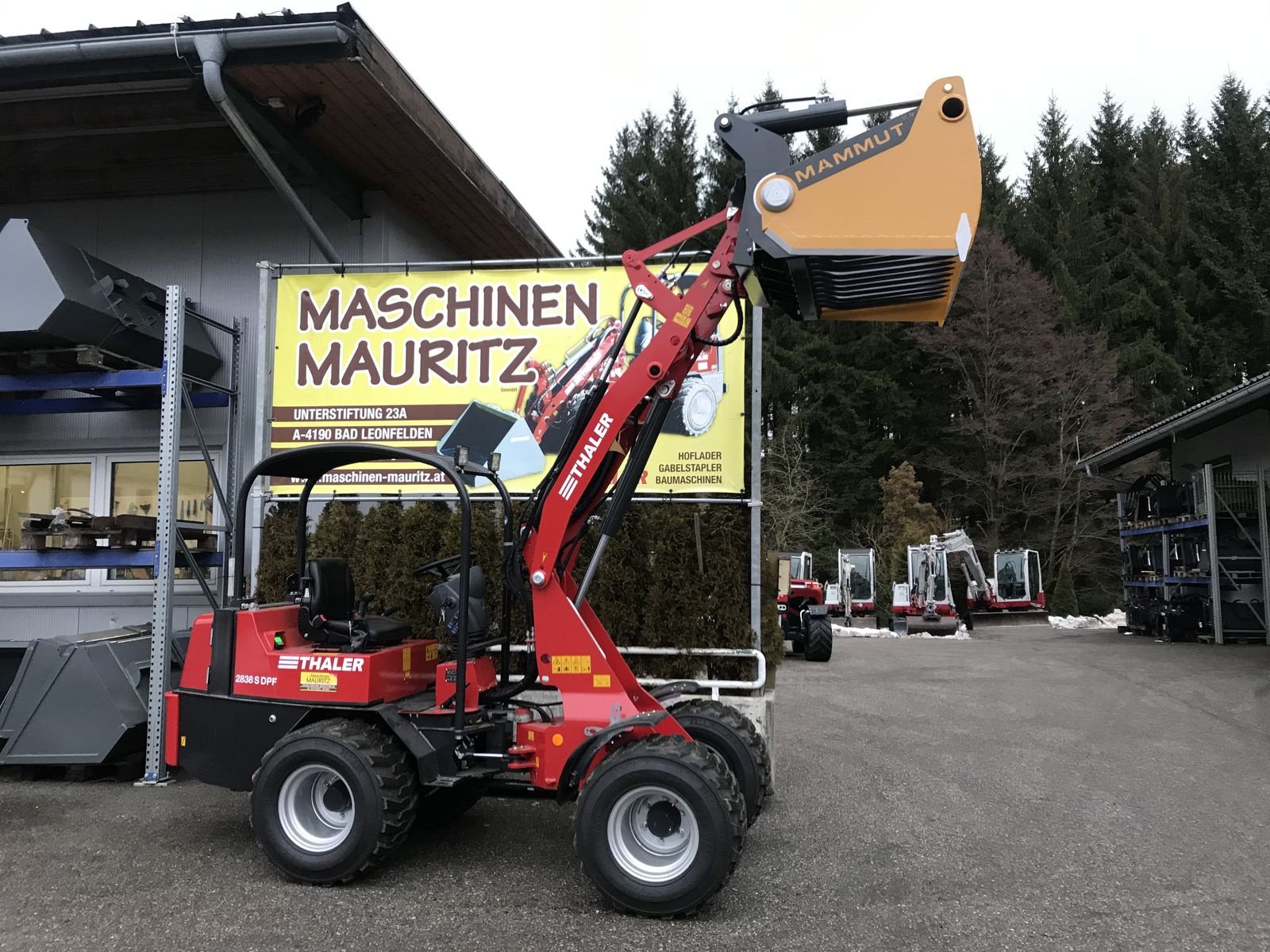 Hoflader typu Thaler 2838 S DPF, Neumaschine v Bad Leonfelden (Obrázok 3)