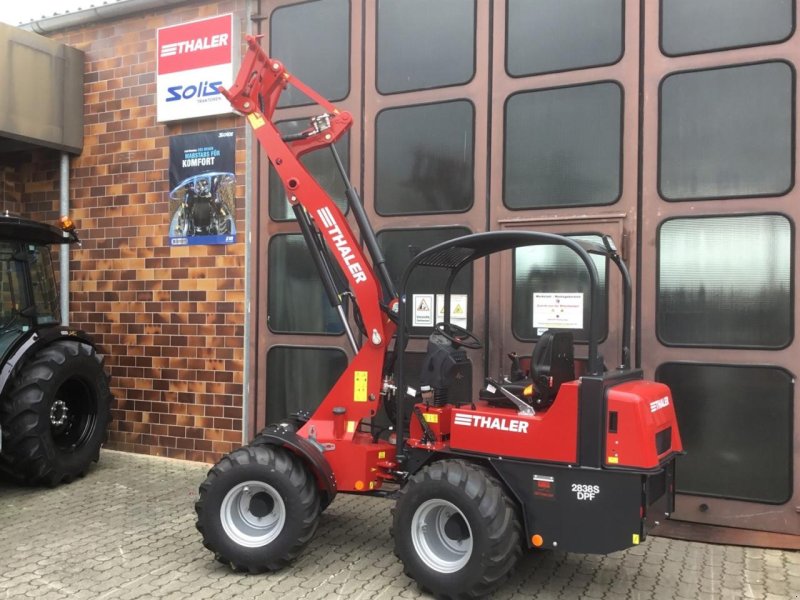 Hoflader of the type Thaler 2838H, Neumaschine in Ampfing