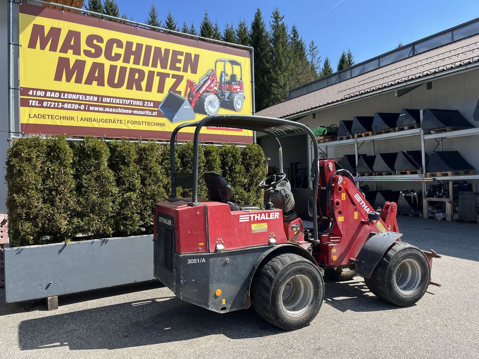 Hoflader tip Thaler 3051/A, Gebrauchtmaschine in Bad Leonfelden (Poză 2)