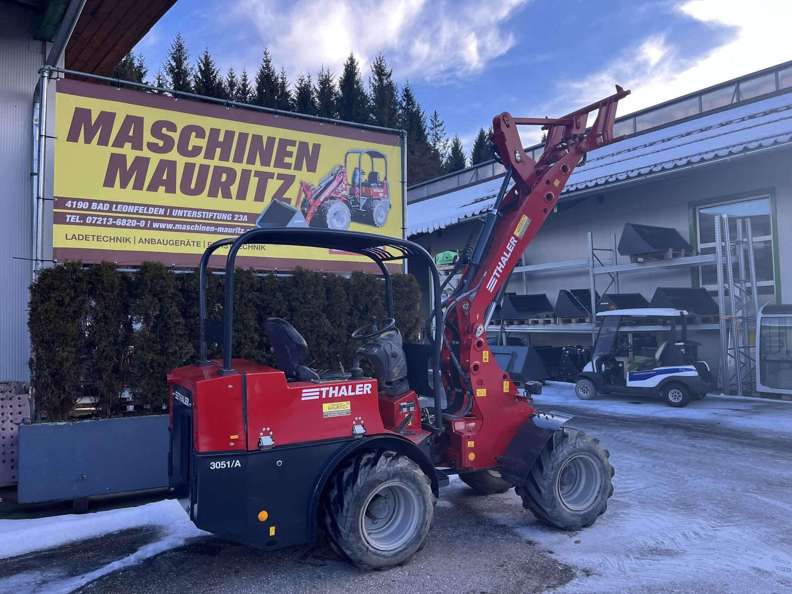 Hoflader типа Thaler 3051/A, Gebrauchtmaschine в Bad Leonfelden (Фотография 12)