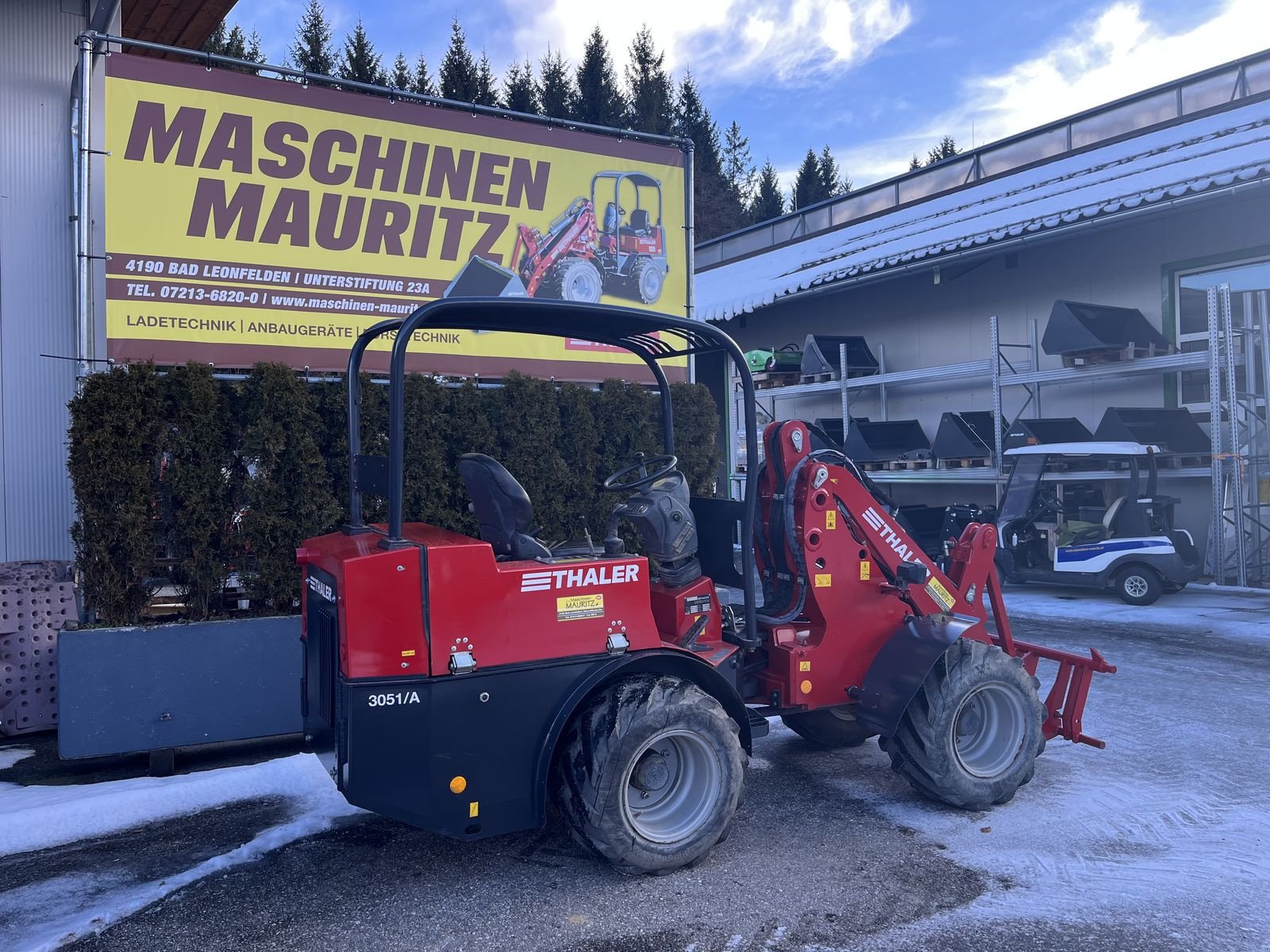 Hoflader типа Thaler 3051/A, Gebrauchtmaschine в Bad Leonfelden (Фотография 2)
