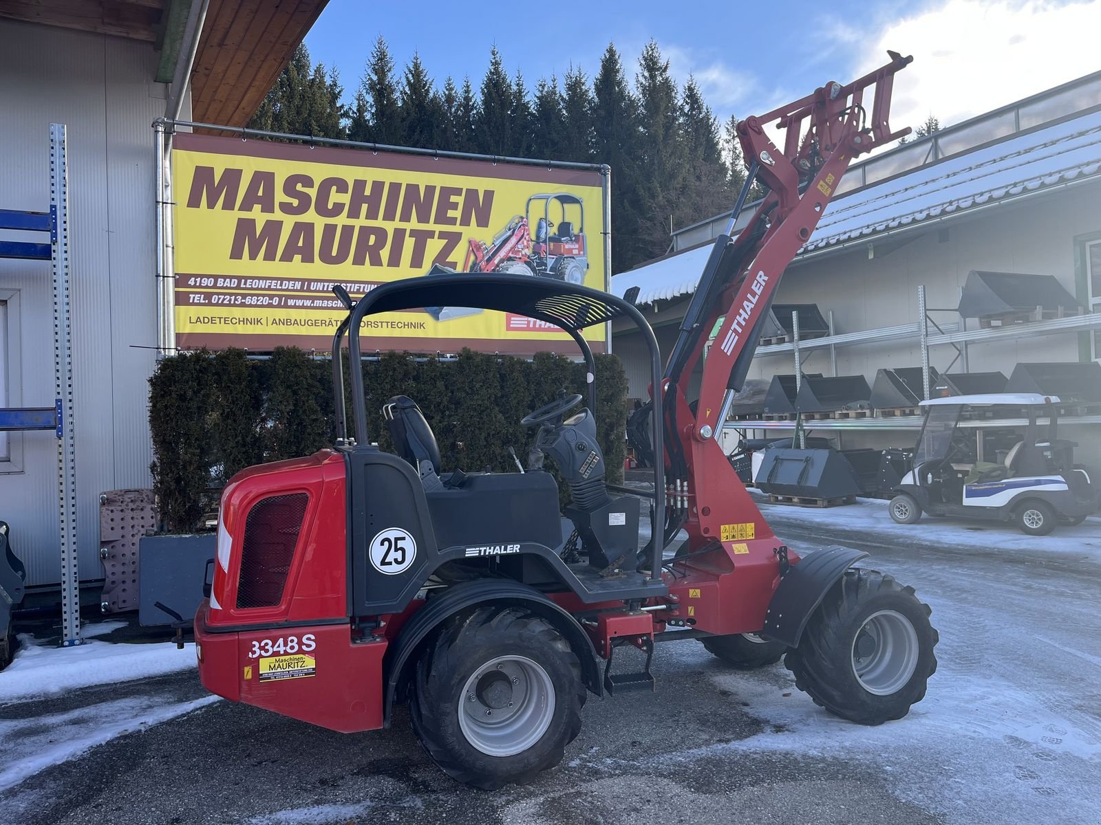 Hoflader типа Thaler 3348/S ohne DPF, Gebrauchtmaschine в Bad Leonfelden (Фотография 13)