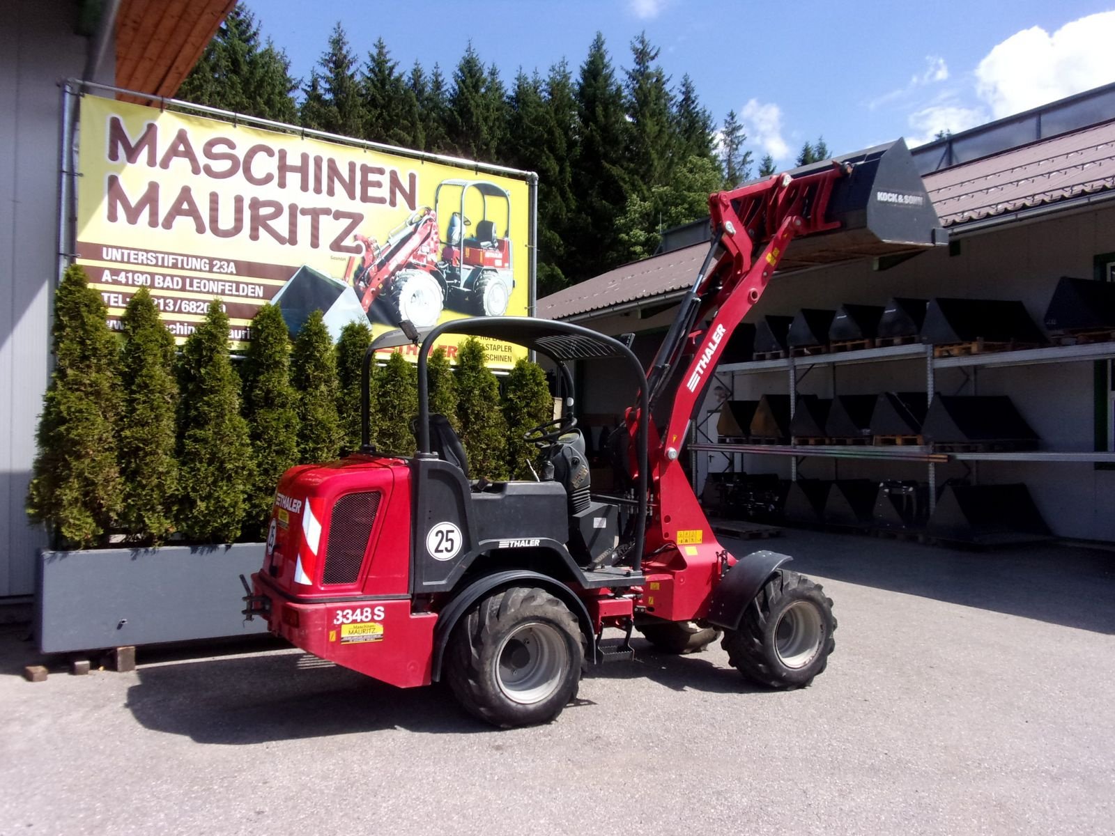 Hoflader of the type Thaler 3348 S, Gebrauchtmaschine in Bad Leonfelden (Picture 7)