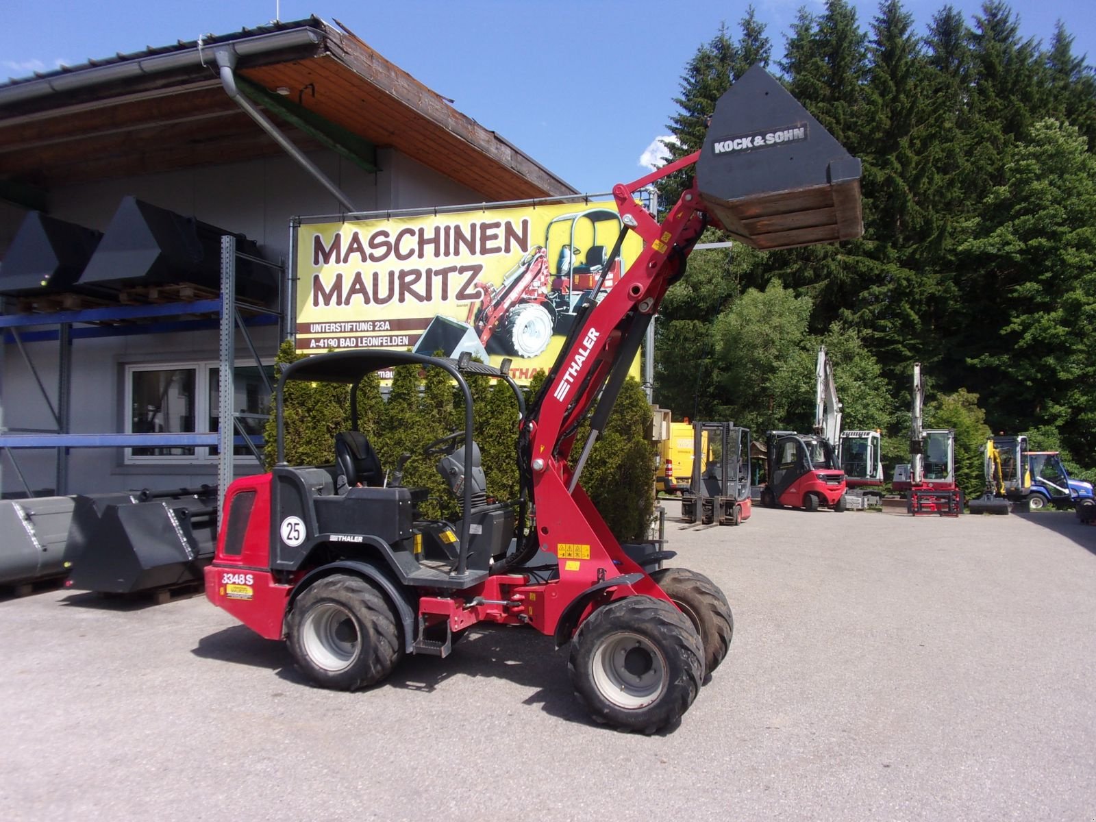 Hoflader of the type Thaler 3348 S, Gebrauchtmaschine in Bad Leonfelden (Picture 6)