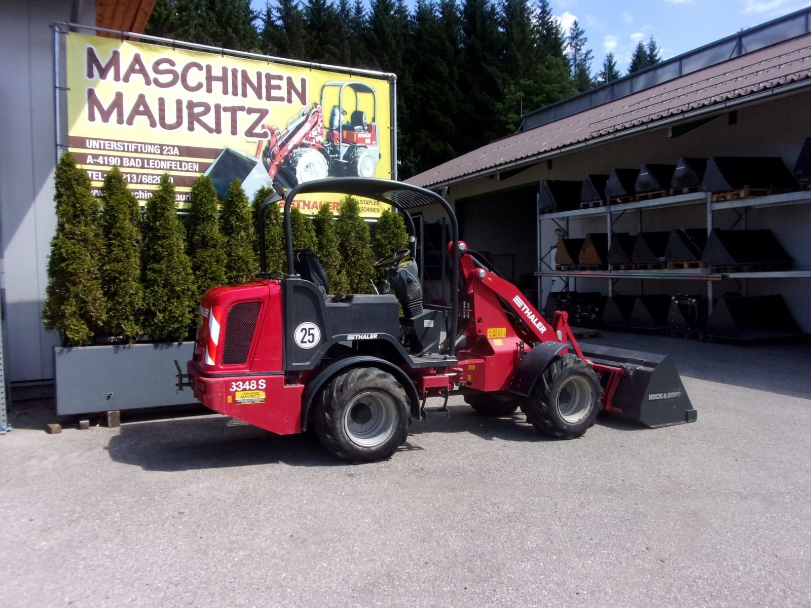 Hoflader of the type Thaler 3348 S, Gebrauchtmaschine in Bad Leonfelden (Picture 2)