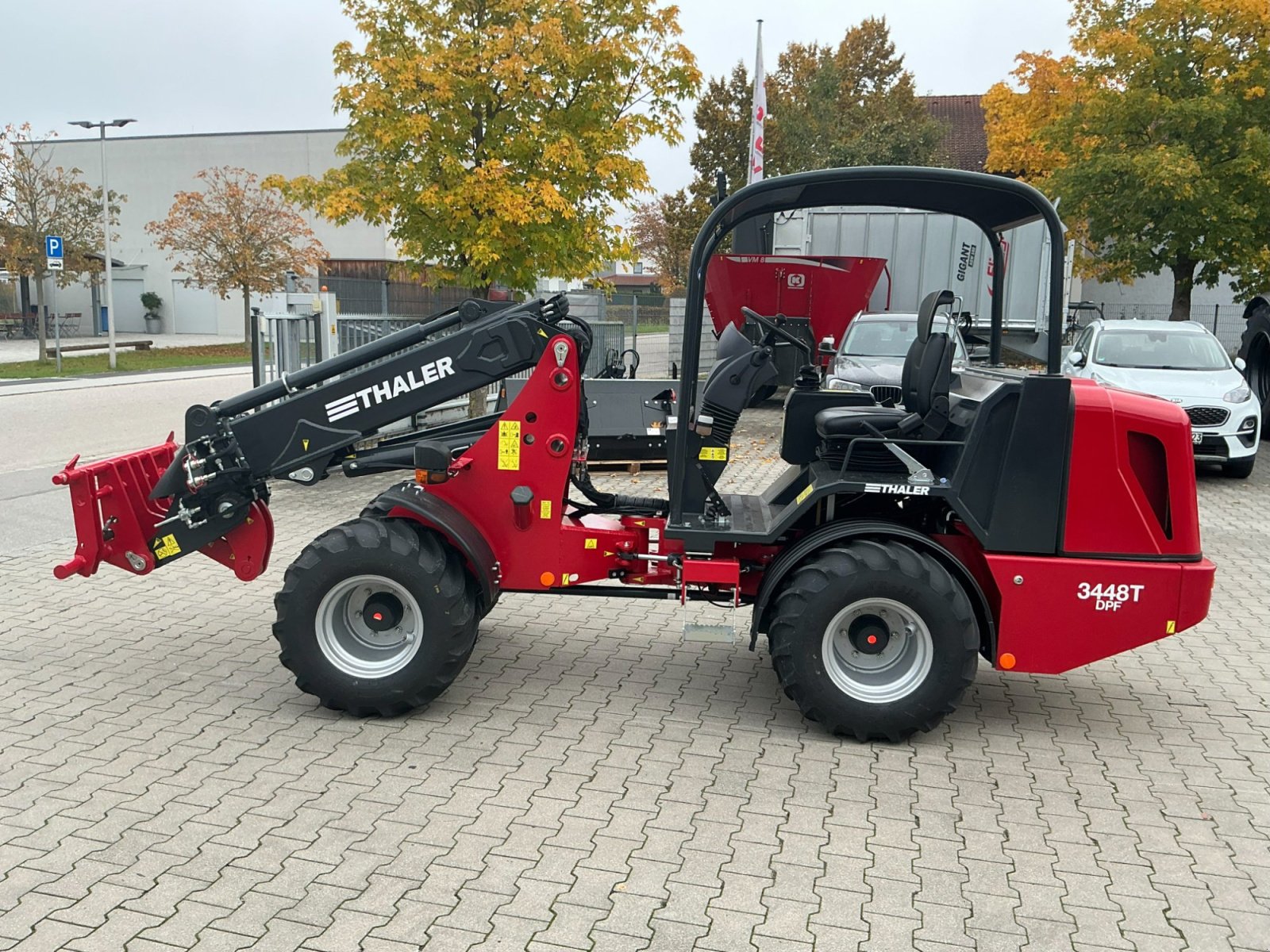 Hoflader typu Thaler 3448 T, Neumaschine v Deggendorf (Obrázek 1)