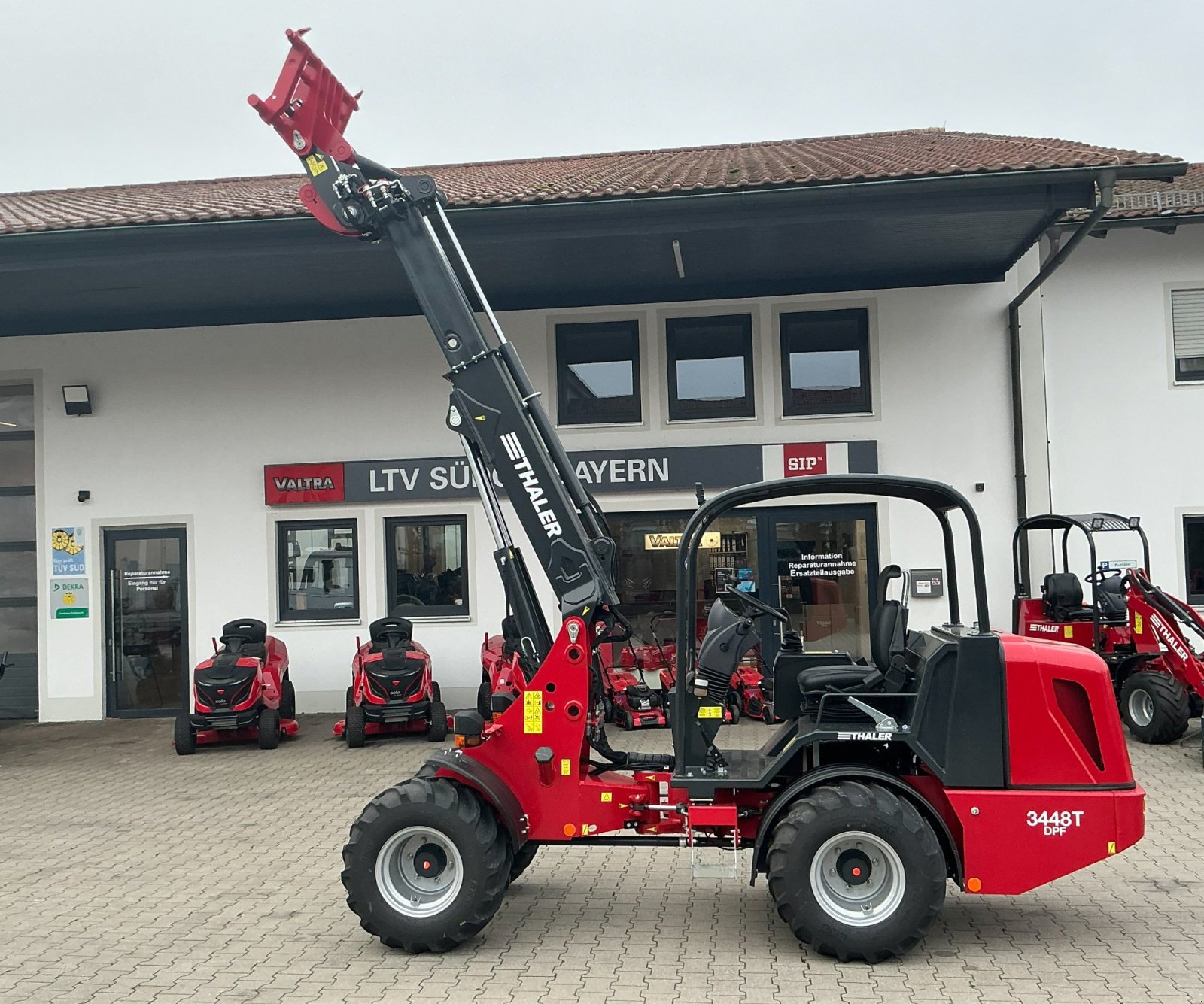 Hoflader typu Thaler 3448 T, Neumaschine v Deggendorf (Obrázek 4)