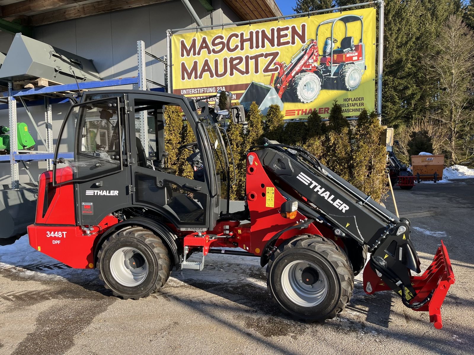 Hoflader Türe ait Thaler 3448TA DPF, Gebrauchtmaschine içinde Bad Leonfelden (resim 9)