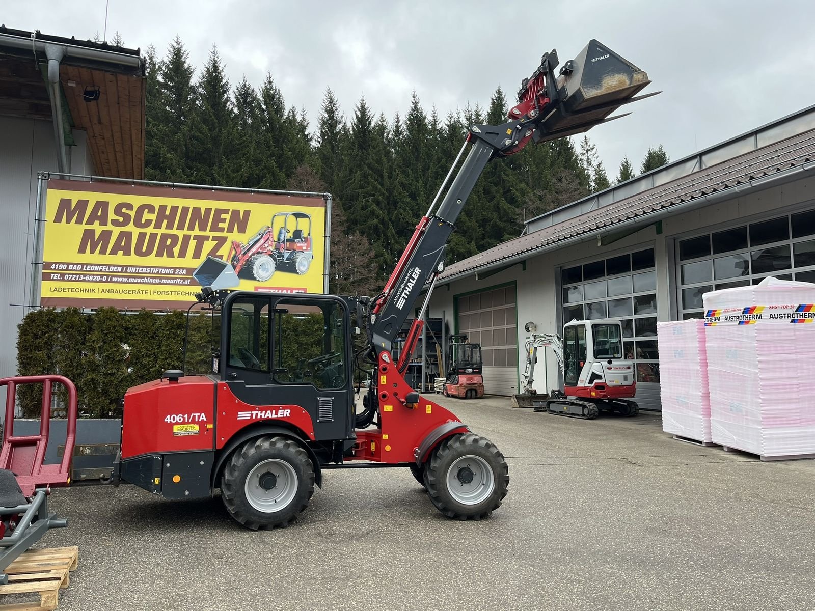 Hoflader typu Thaler 4061/TA, Gebrauchtmaschine w Bad Leonfelden (Zdjęcie 13)