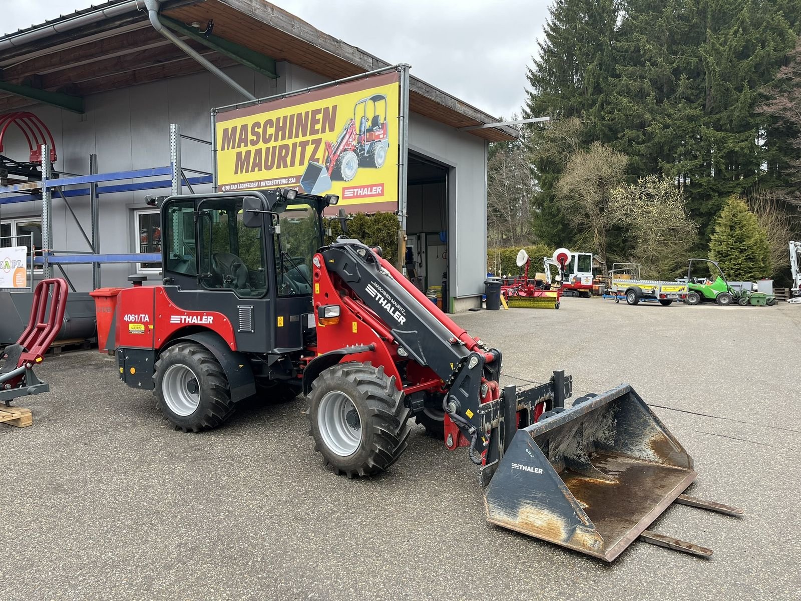 Hoflader typu Thaler 4061/TA, Gebrauchtmaschine w Bad Leonfelden (Zdjęcie 4)