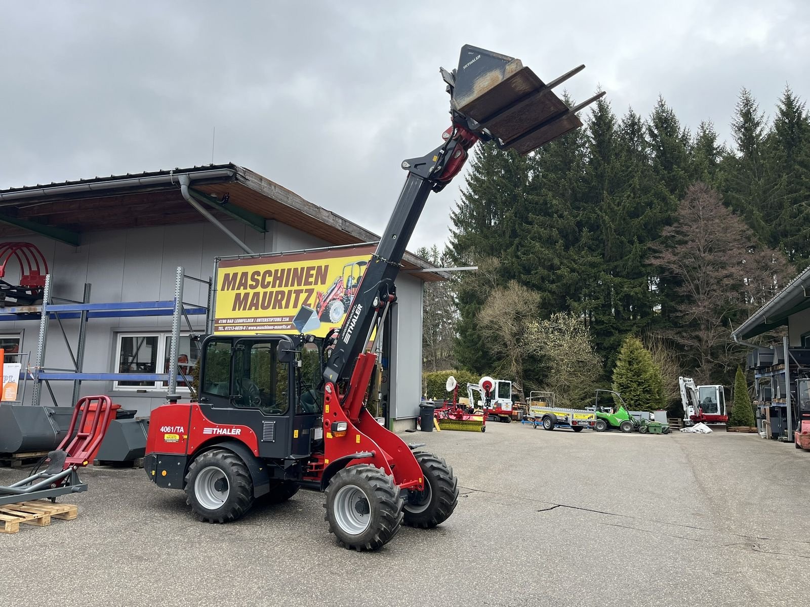 Hoflader typu Thaler 4061/TA, Gebrauchtmaschine w Bad Leonfelden (Zdjęcie 1)