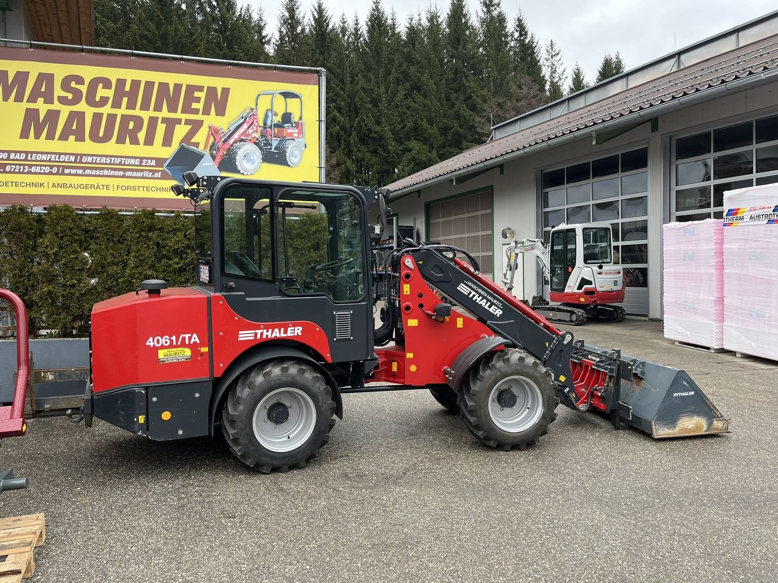 Hoflader typu Thaler 4061/TA, Gebrauchtmaschine w Bad Leonfelden (Zdjęcie 5)