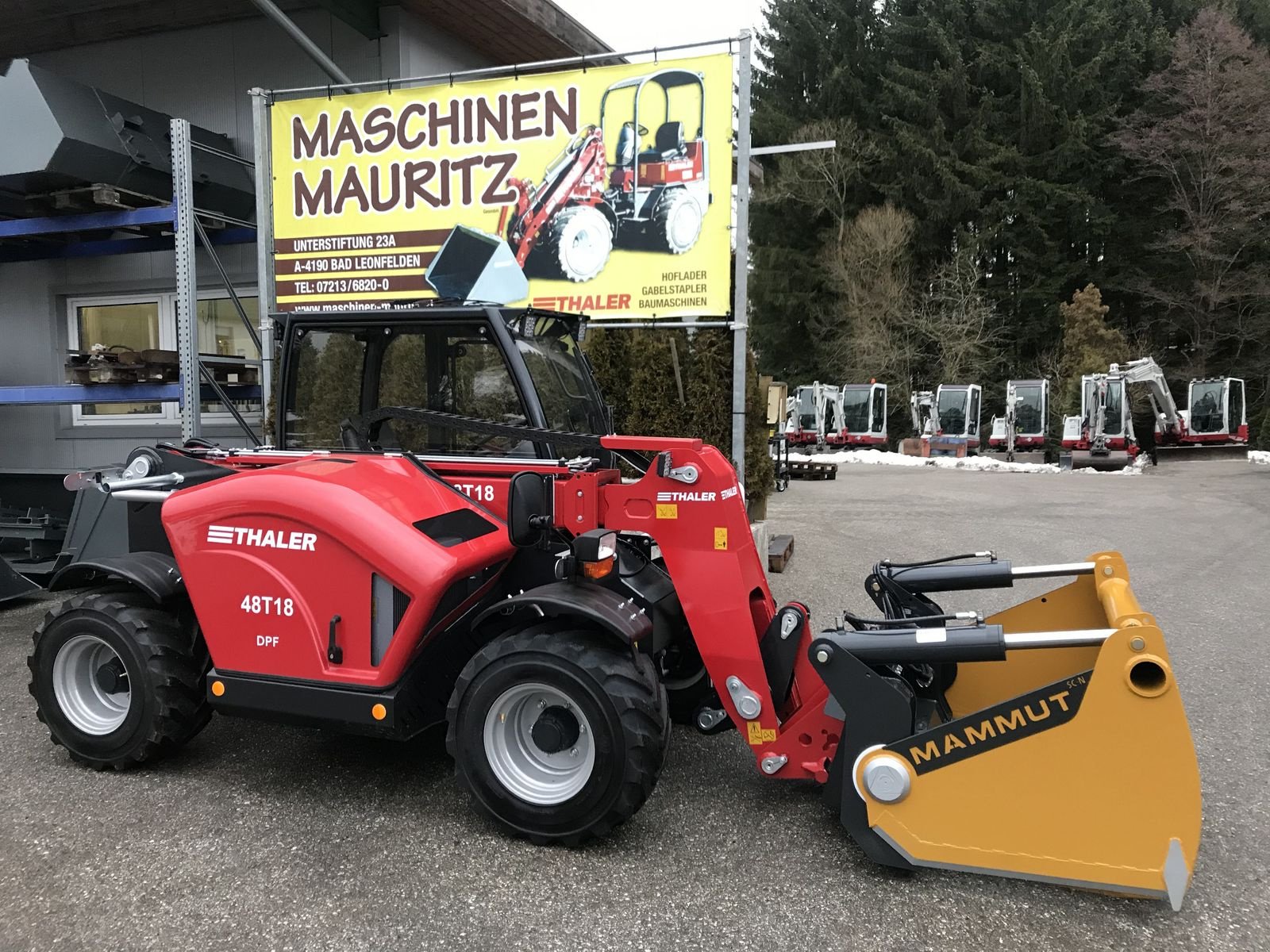 Hoflader of the type Thaler 48T18 DPF, Gebrauchtmaschine in Bad Leonfelden (Picture 14)