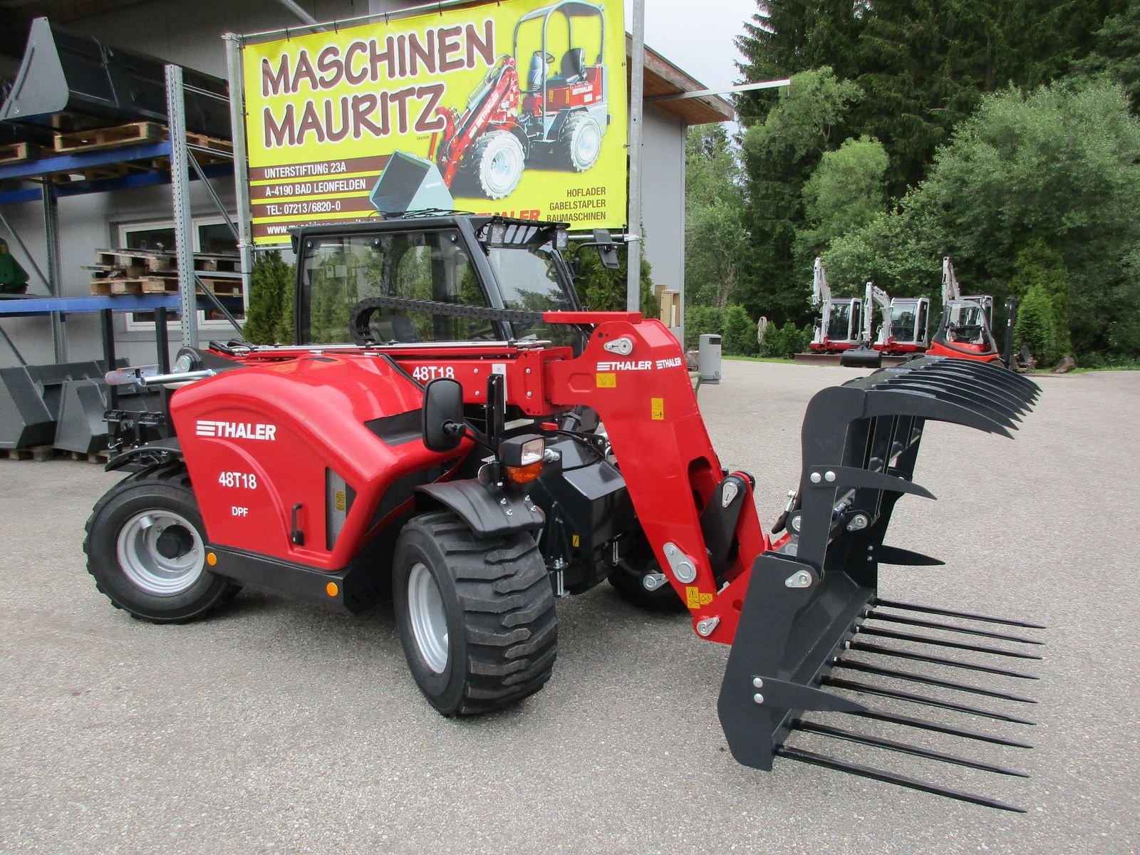 Hoflader типа Thaler 48T18 DPF, Neumaschine в Bad Leonfelden (Фотография 13)