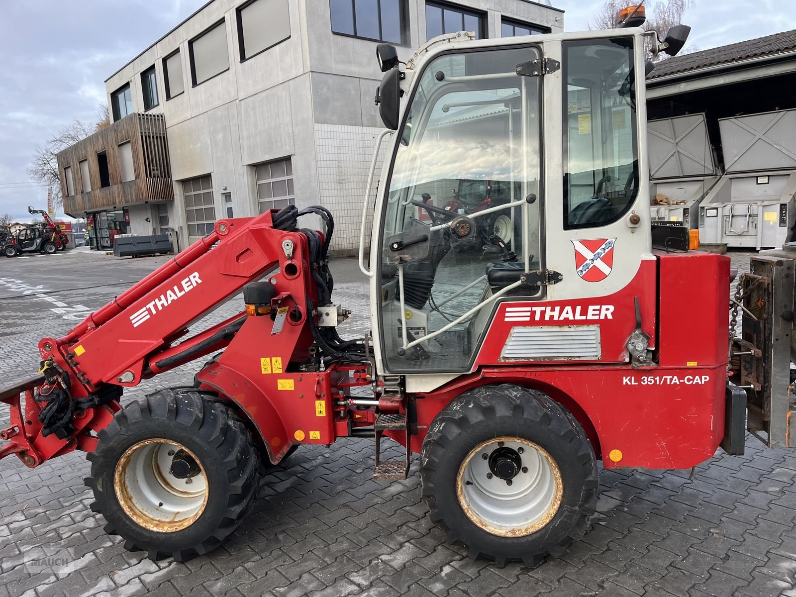 Hoflader of the type Thaler KL 351 TA Radteleskoplader, Gebrauchtmaschine in Burgkirchen (Picture 15)