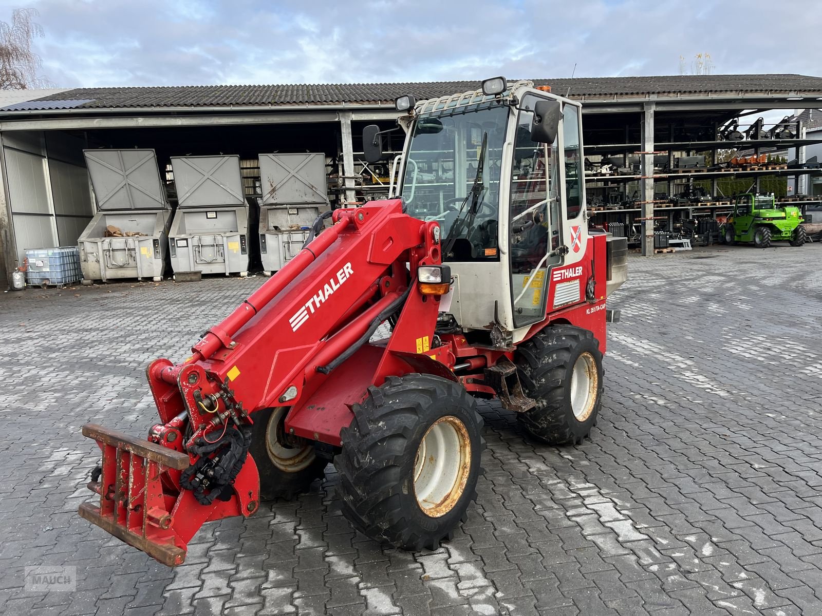 Hoflader of the type Thaler KL 351 TA Radteleskoplader, Gebrauchtmaschine in Burgkirchen (Picture 3)