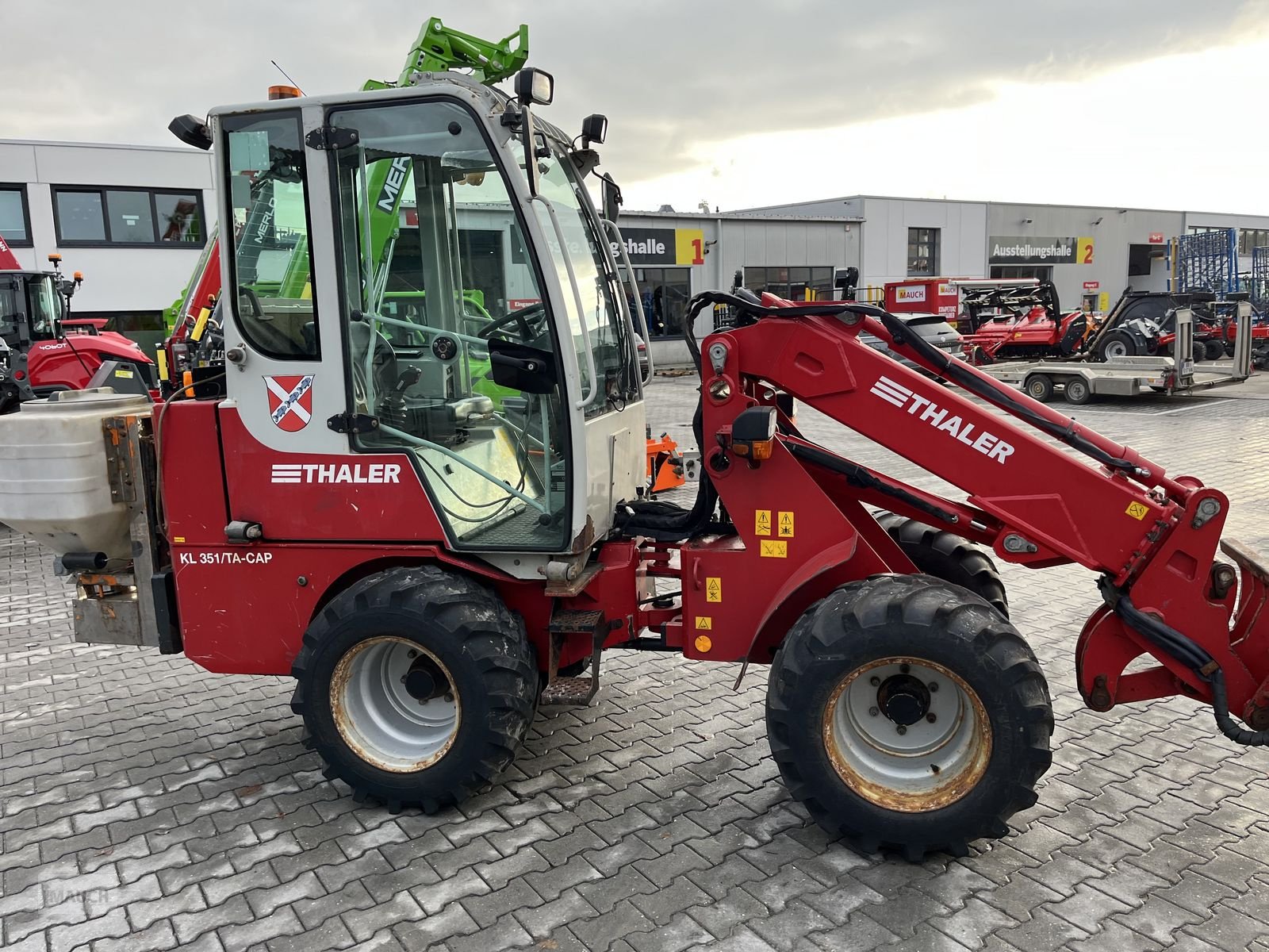 Hoflader of the type Thaler KL 351 TA Radteleskoplader, Gebrauchtmaschine in Burgkirchen (Picture 7)