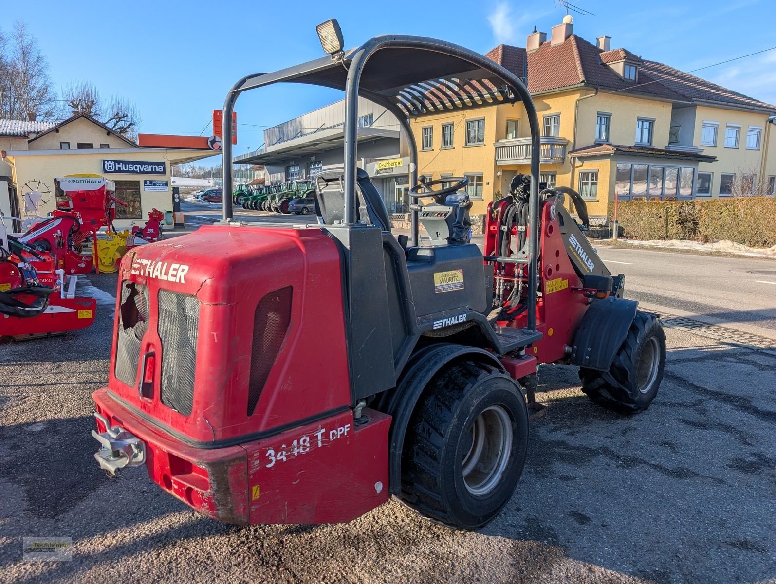 Hoflader от тип Thaler Teleskophoflader 3448 T, Gebrauchtmaschine в Senftenbach (Снимка 6)