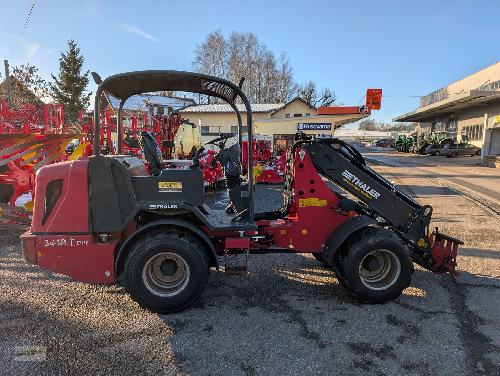 Hoflader от тип Thaler Teleskophoflader 3448 T, Gebrauchtmaschine в Senftenbach (Снимка 3)