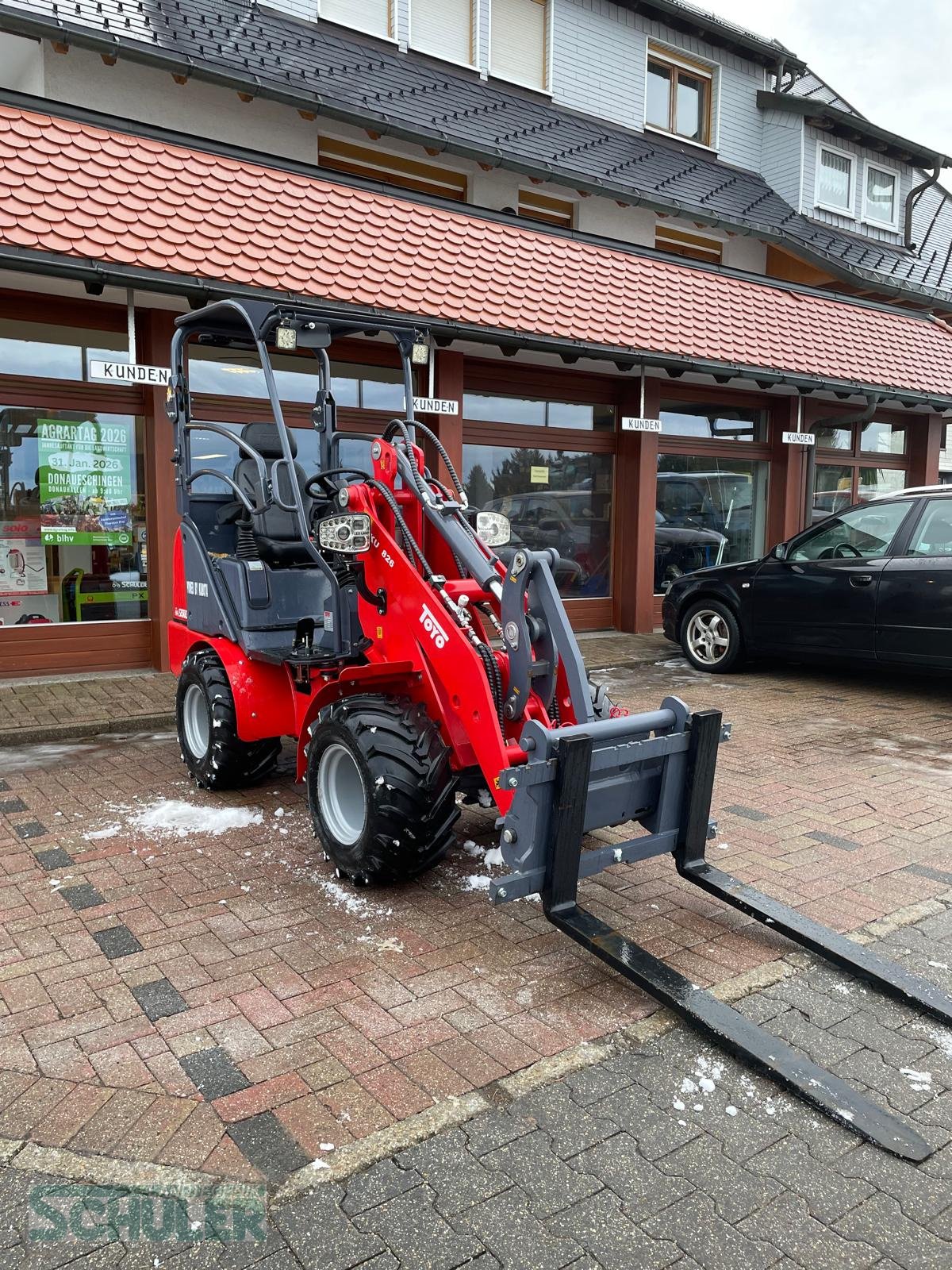 Hoflader tipa Toyo 826, Neumaschine u St. Märgen (Slika 2)