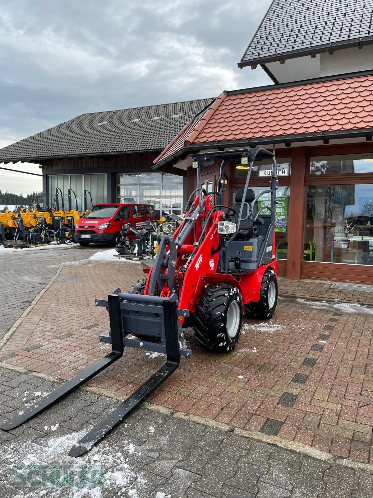 Hoflader tipa Toyo 826, Neumaschine u St. Märgen (Slika 11)