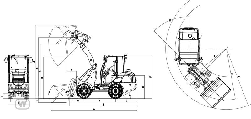 Hoflader of the type Toyo 826, Neumaschine in Zell an der Pram (Picture 31)